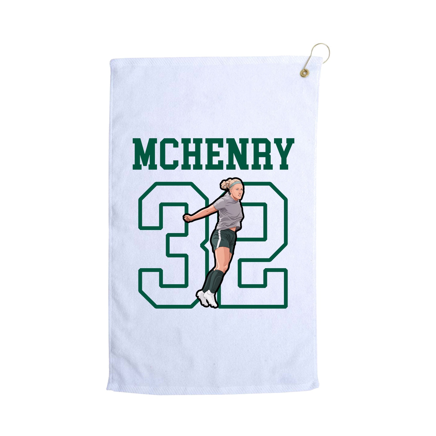 Golf Towel — Shirsey in White