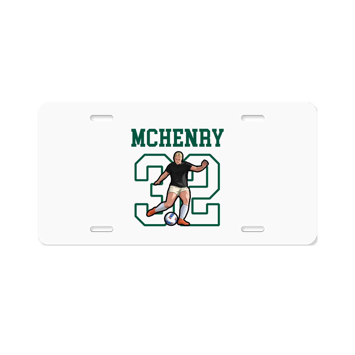 License Plate — Shirsey in Classic