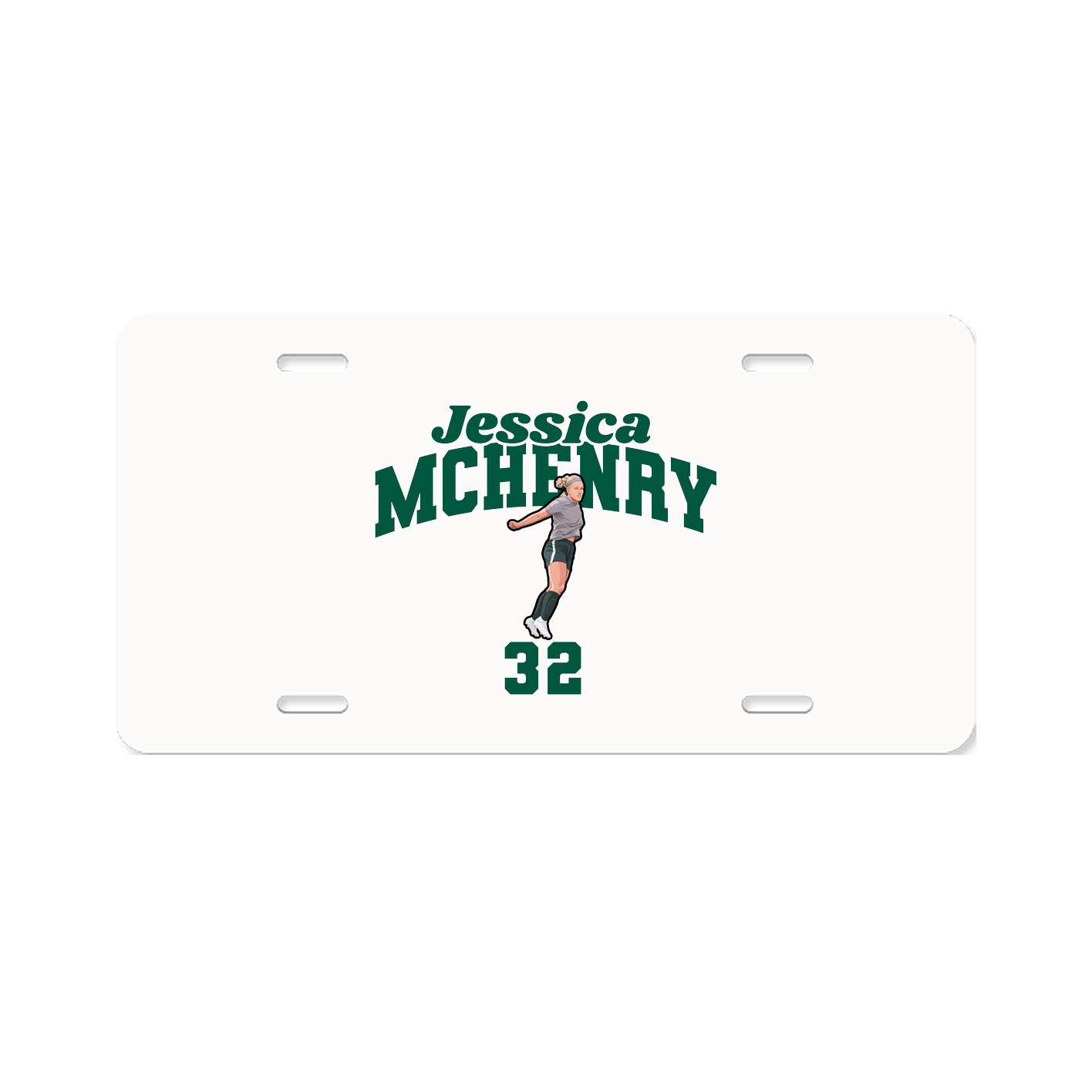 License Plate — Signature Arch in Classic