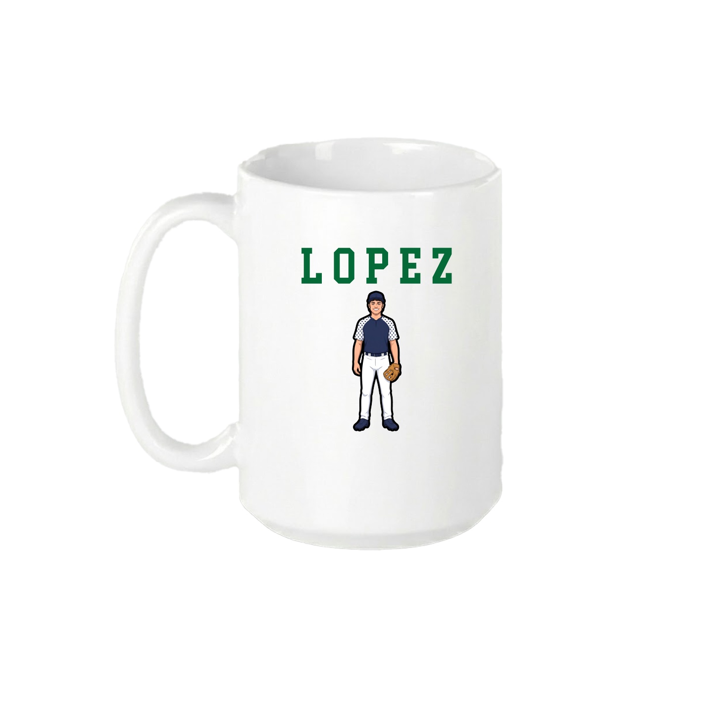 15oz Coffee Mug — Shirsey in White