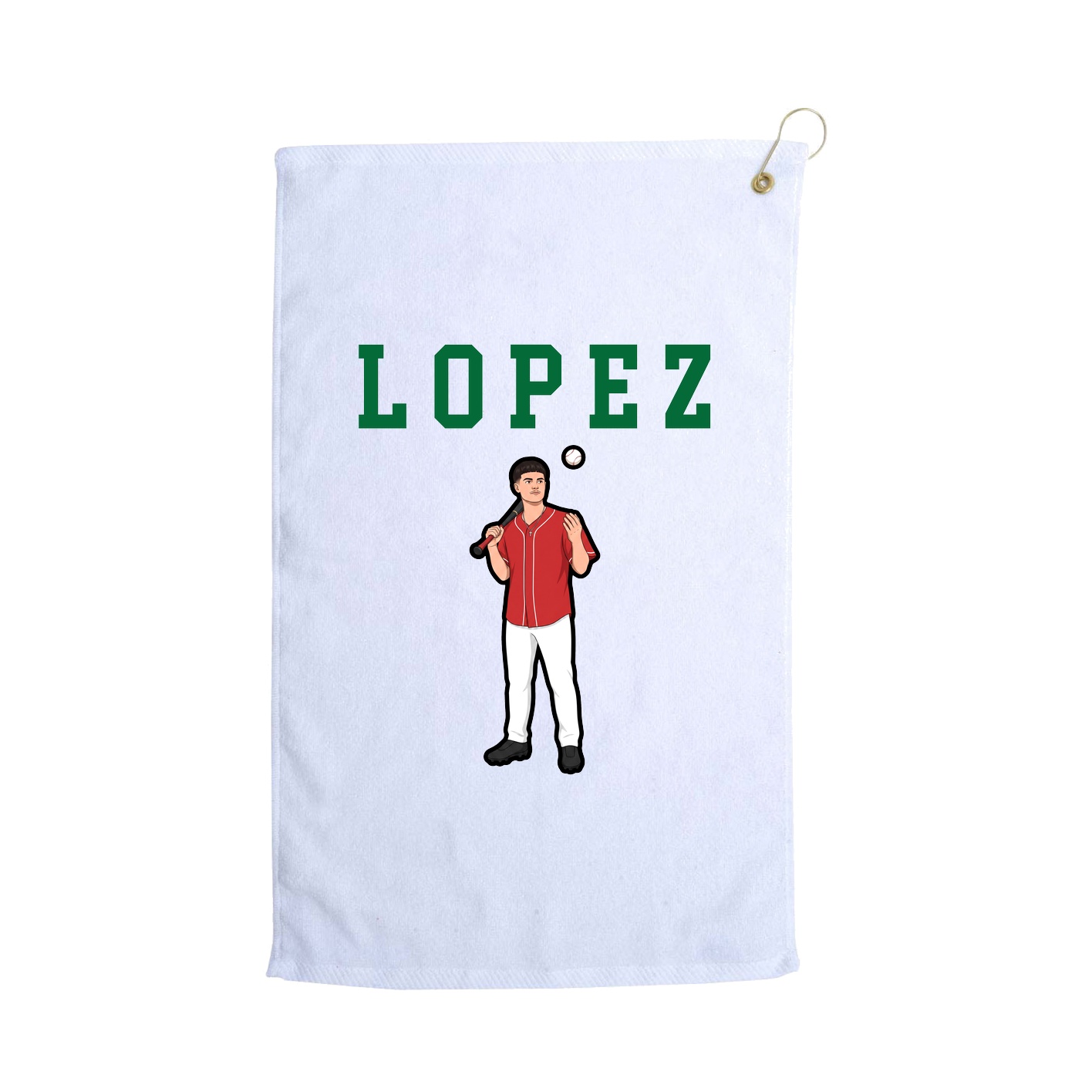 Golf Towel — Shirsey in White