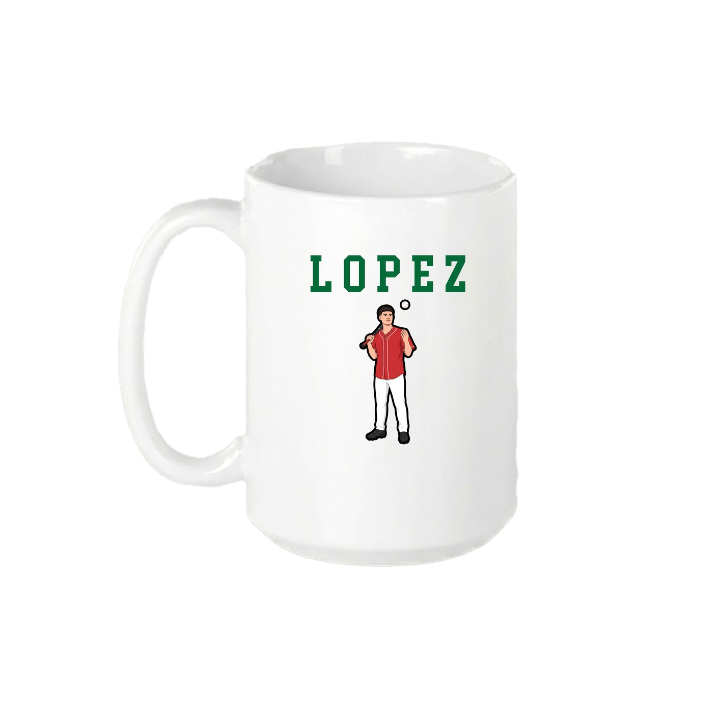 15oz Coffee Mug — Shirsey in White