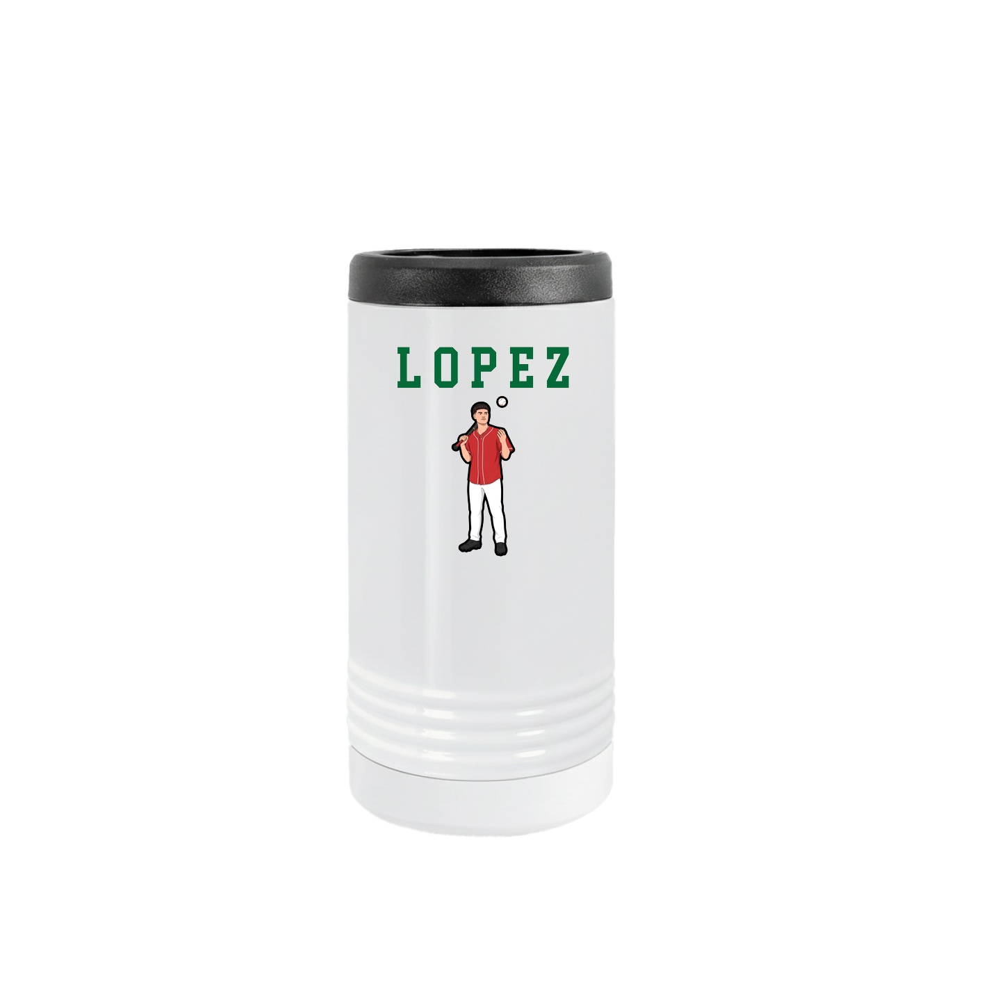 Slim Beverage Holder — Shirsey in White