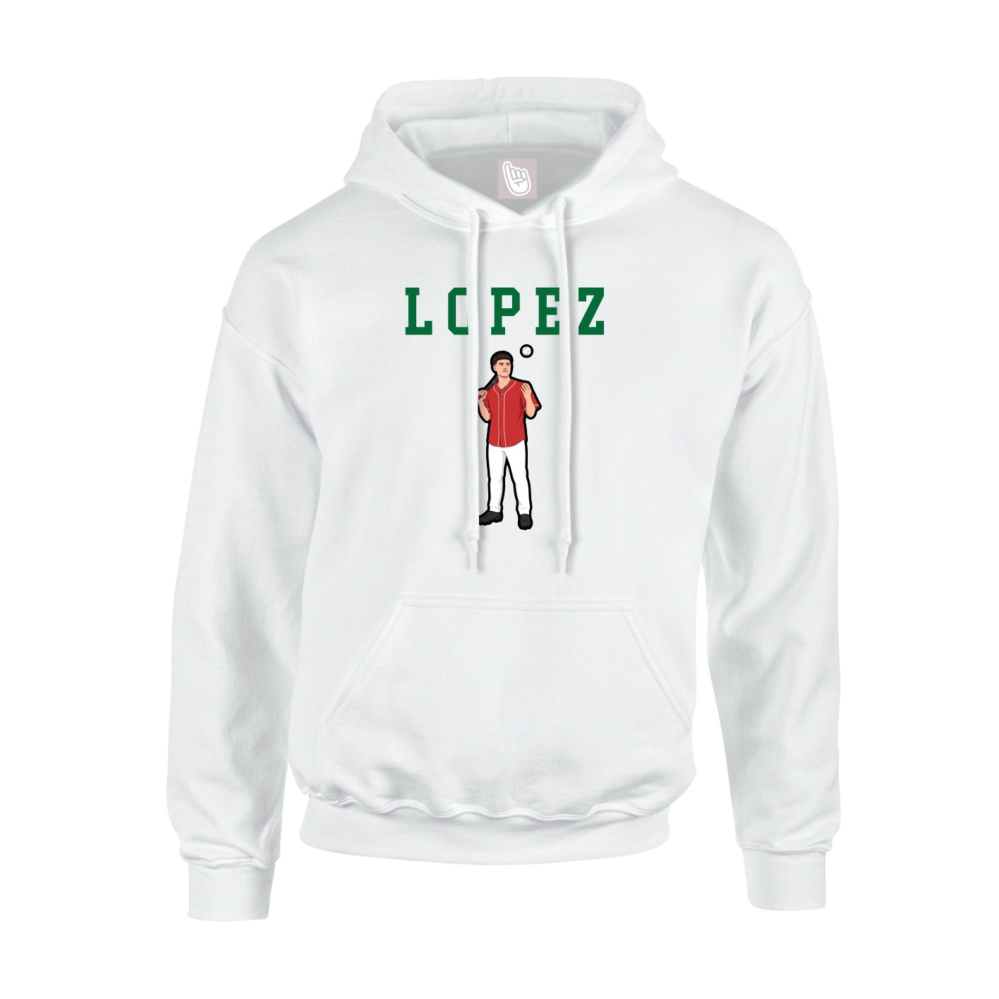 Youth Hoodie — Shirsey in White