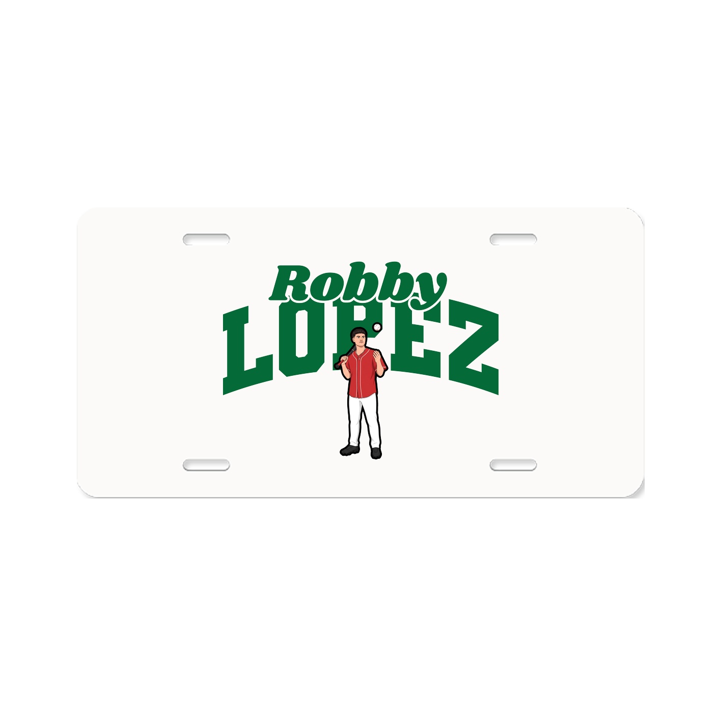 License Plate — Signature Arch in Classic