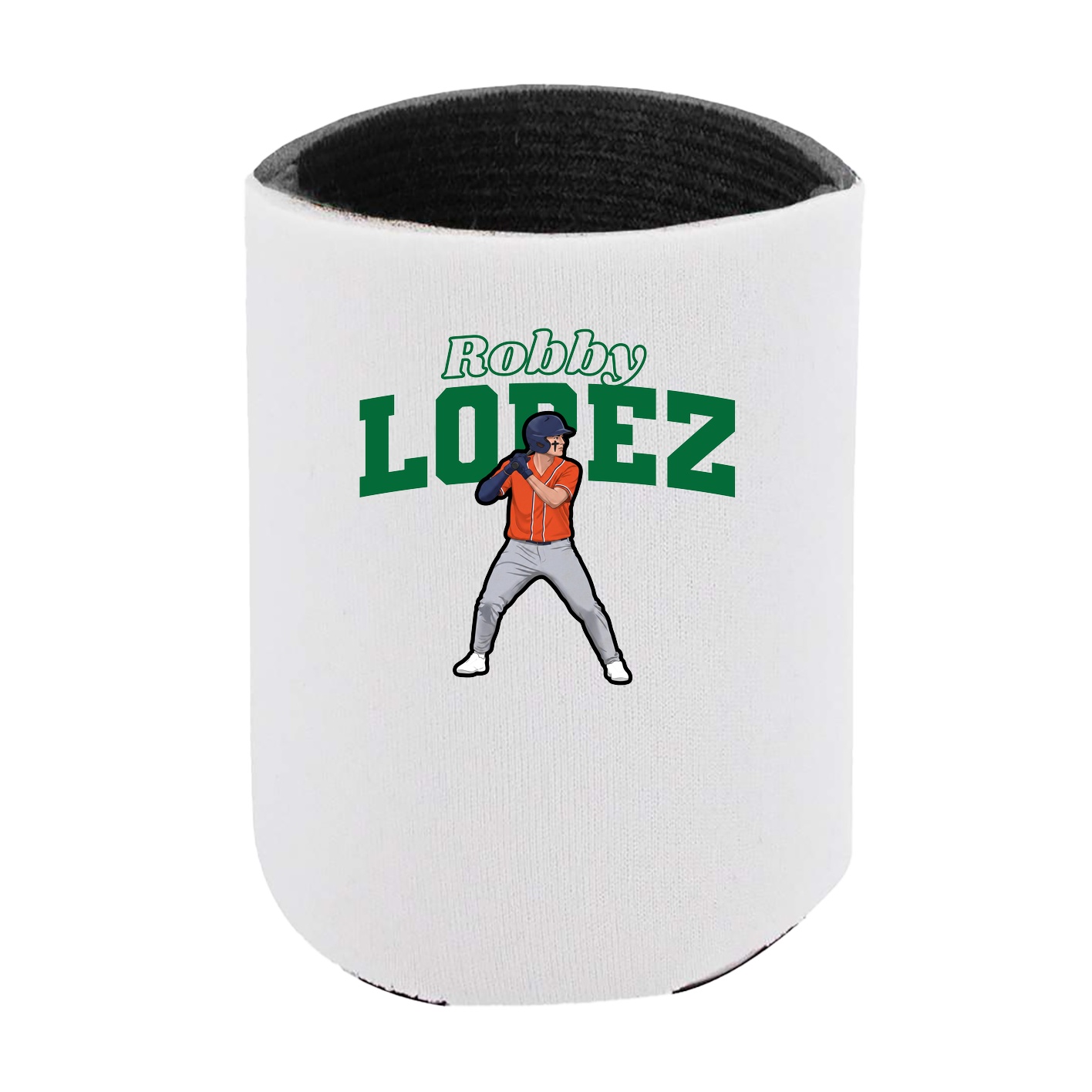 Can Holder — Name Arch in White