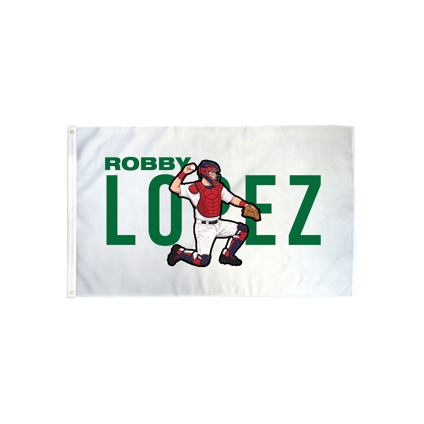 3x5 Flag — Player Name in Classic