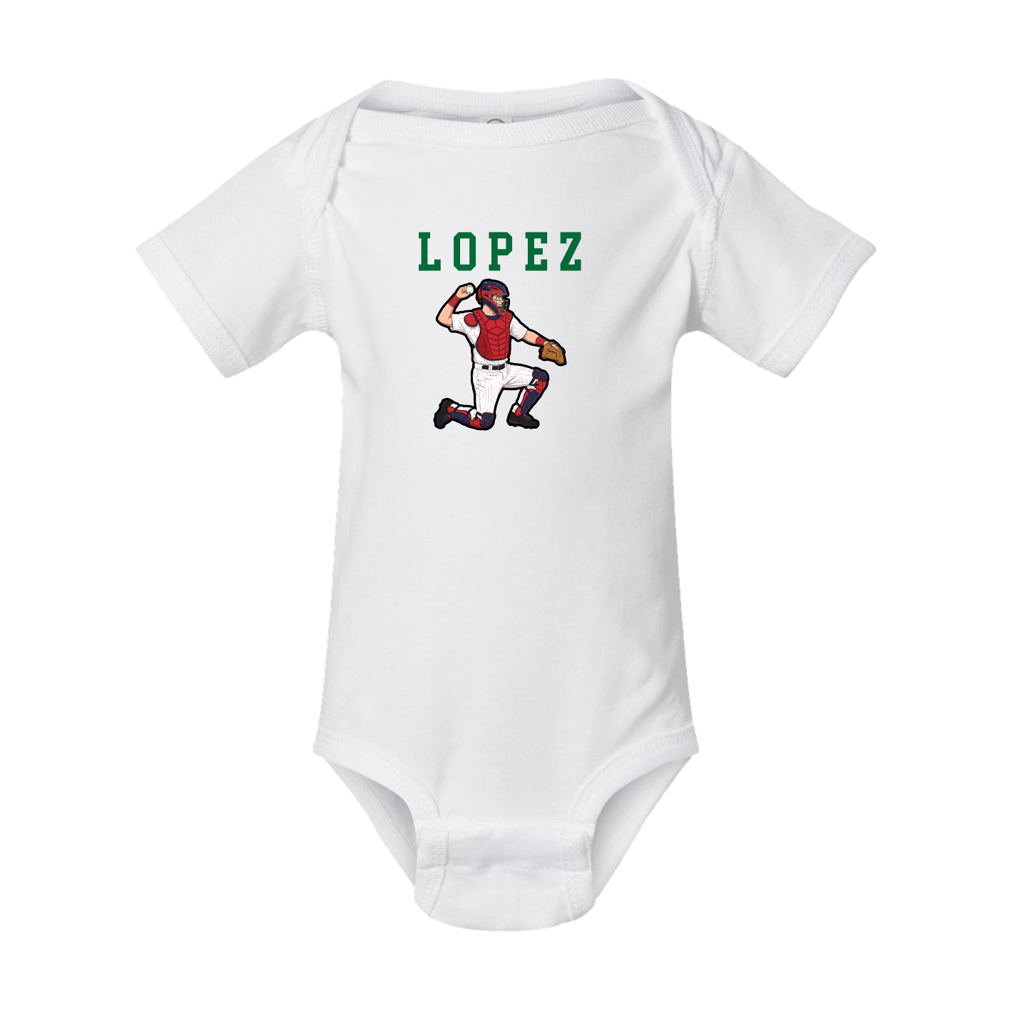 Baby Onesie — Shirsey in White