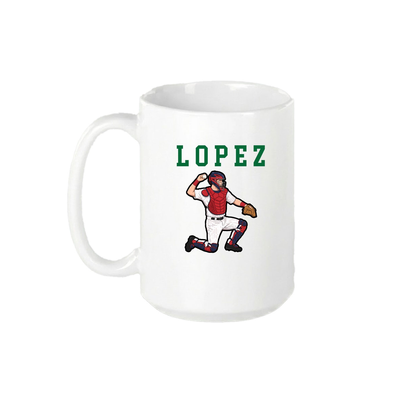 15oz Coffee Mug — Shirsey in White