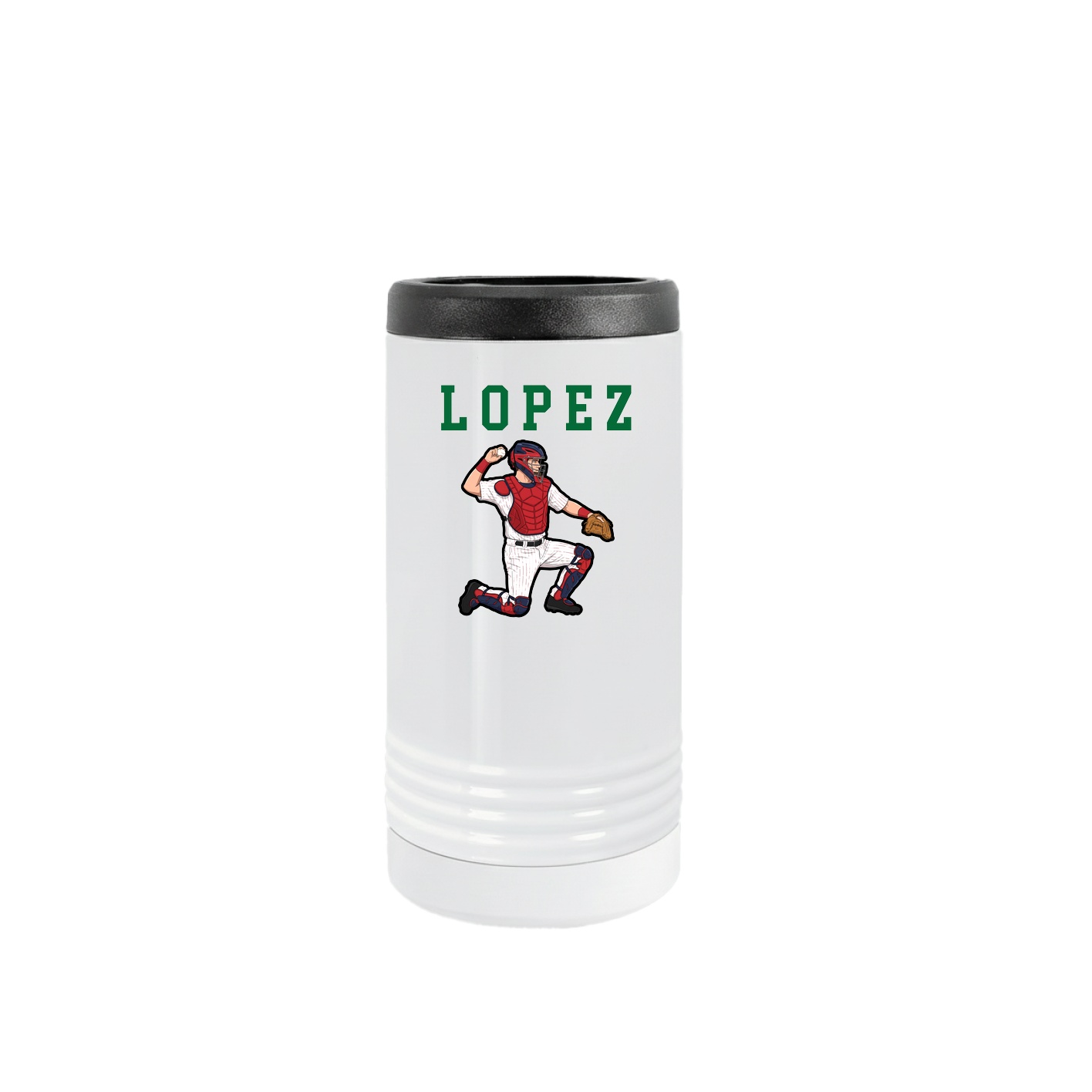 Slim Beverage Holder — Shirsey in White