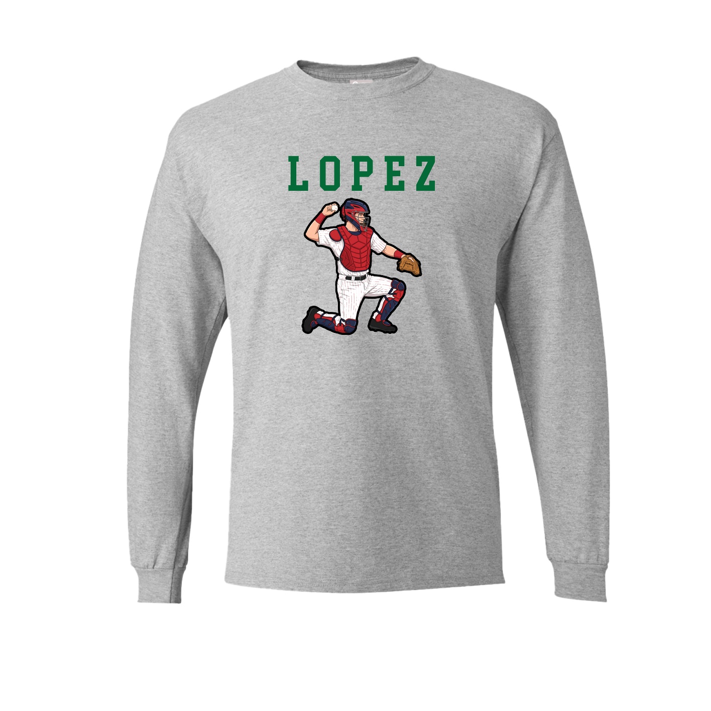 Long Sleeve Tee — Shirsey in Grey