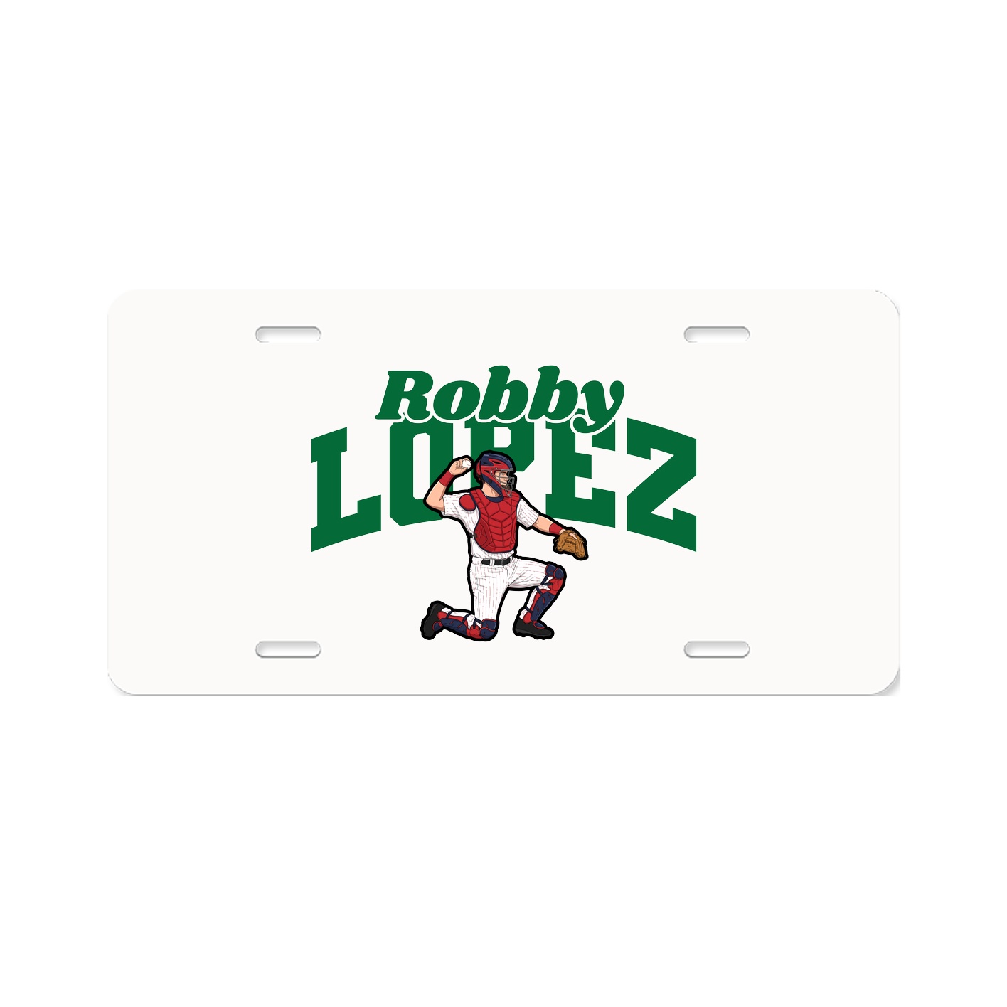 License Plate — Signature Arch in Classic