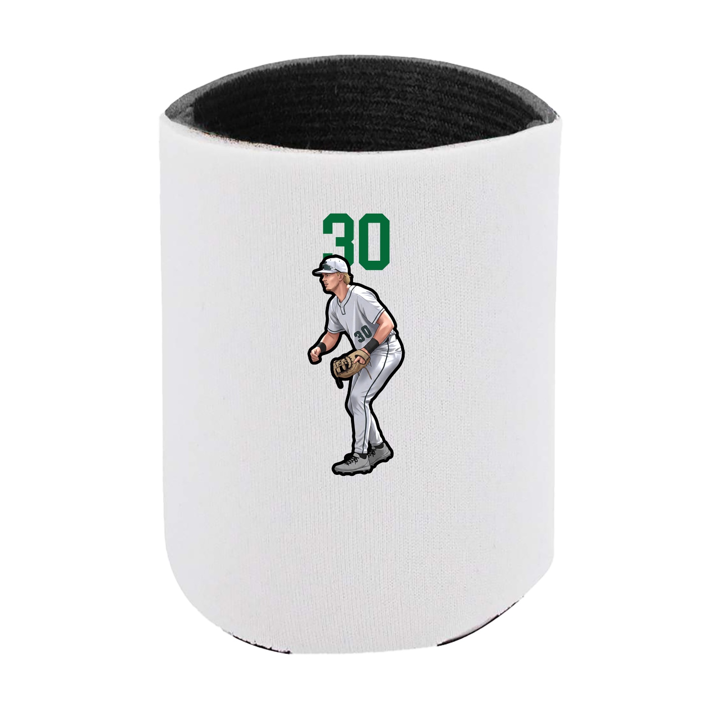 Can Holder — Number Top in White