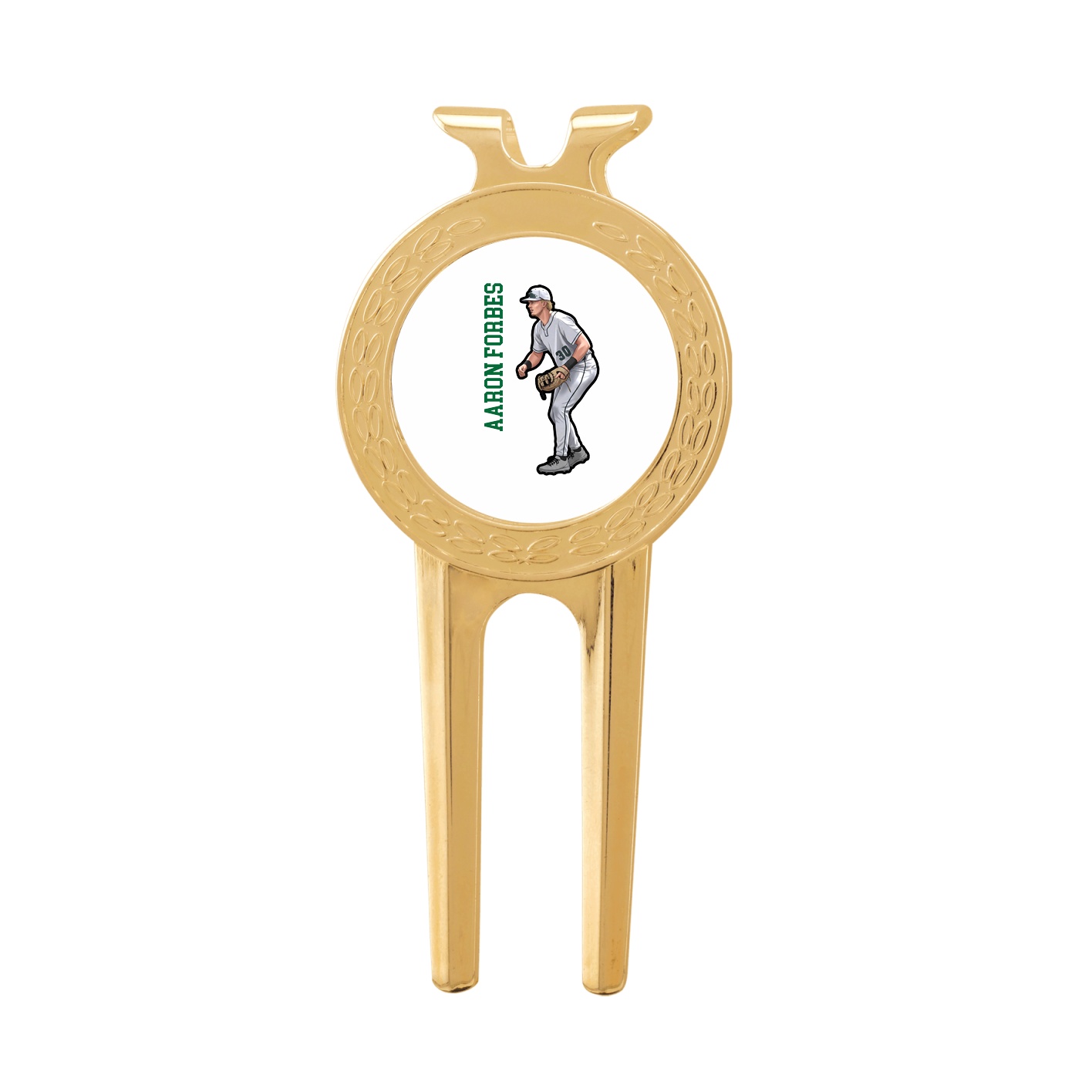 Divot Tool with Ball Marker — Name Vertical in Classic