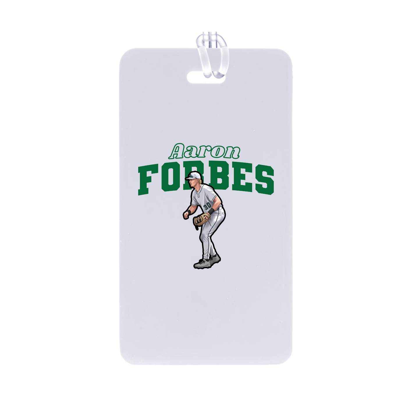 Bag Tag — Name Arch in Classic