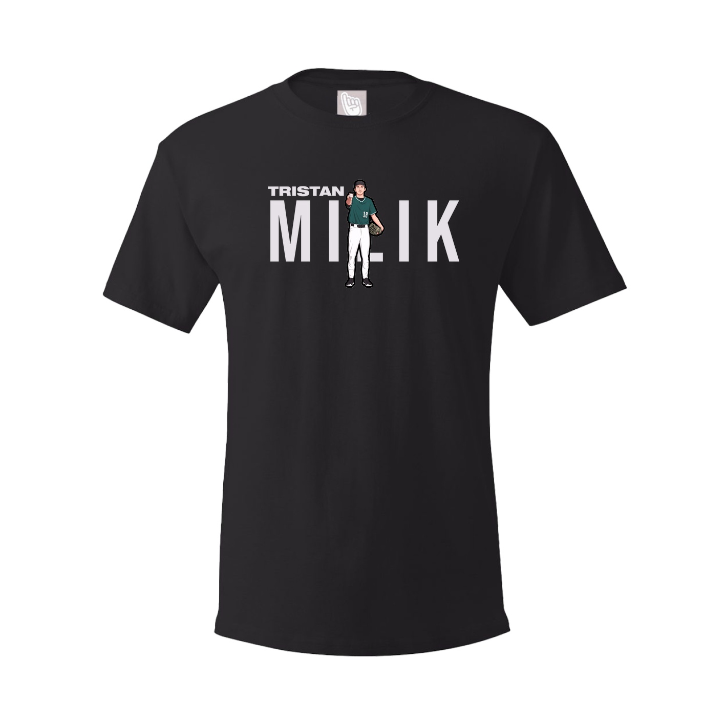 Tee — Player Name in Black