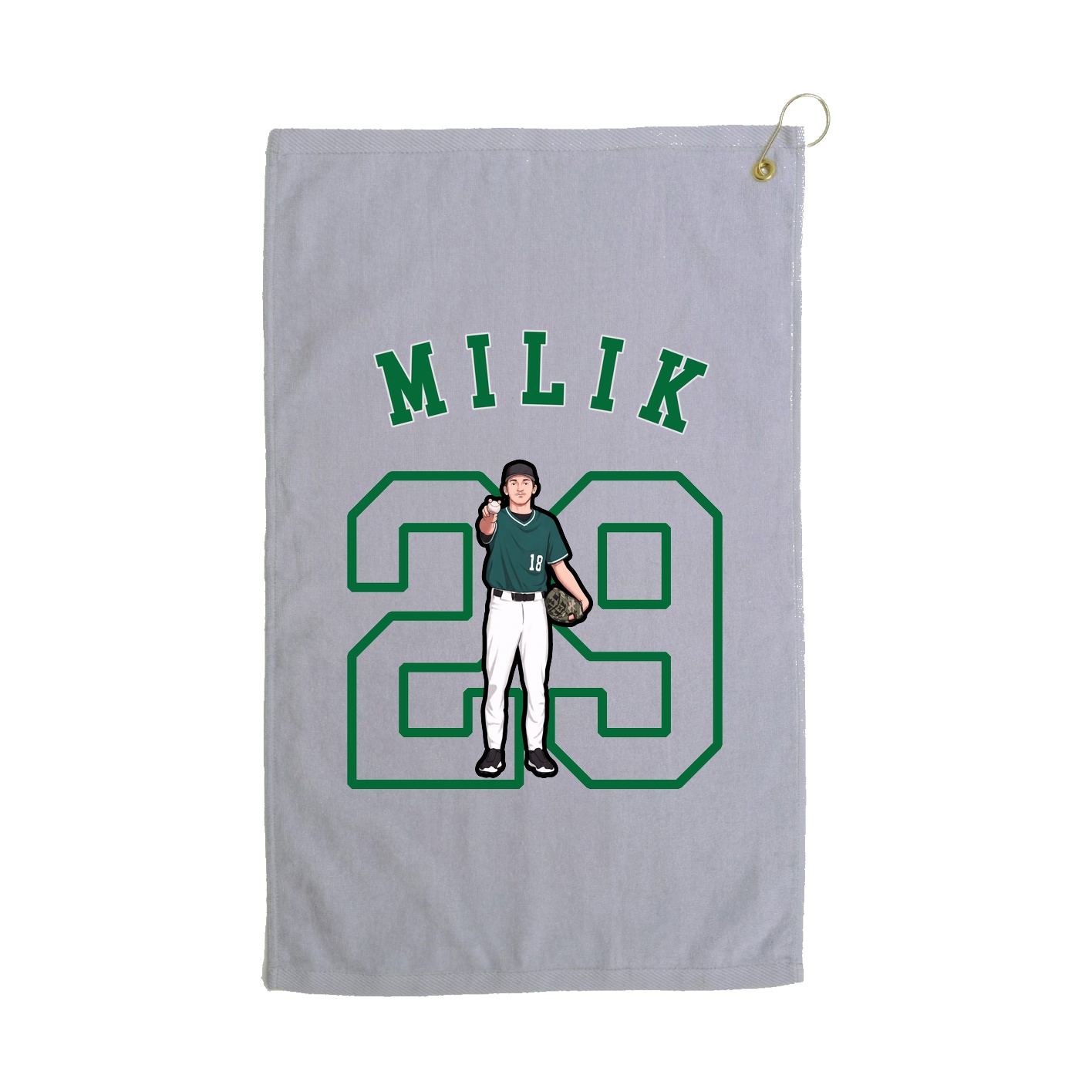 Golf Towel — Shirsey Arch in Grey