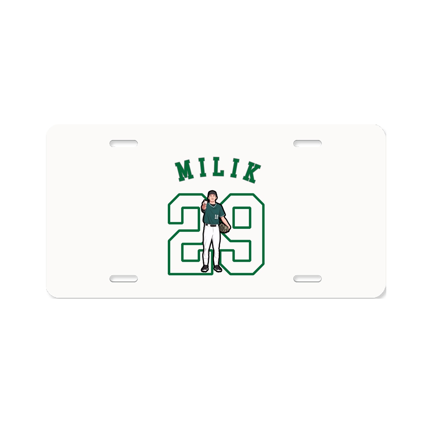 License Plate — Shirsey Arch in Classic