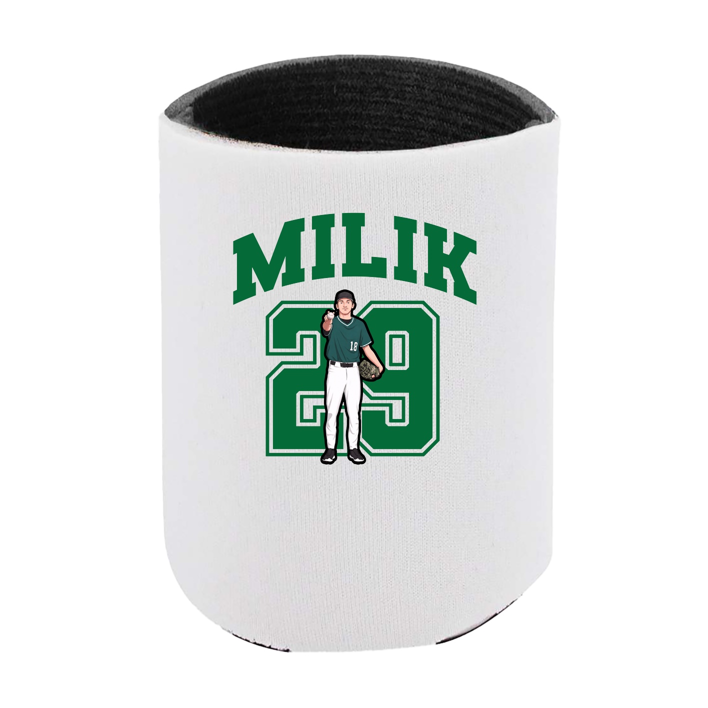 Can Holder — Number in White