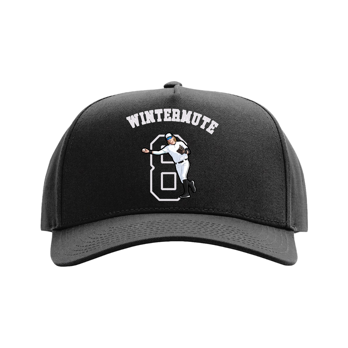 Full Fabric Five-Panel Champ Cap