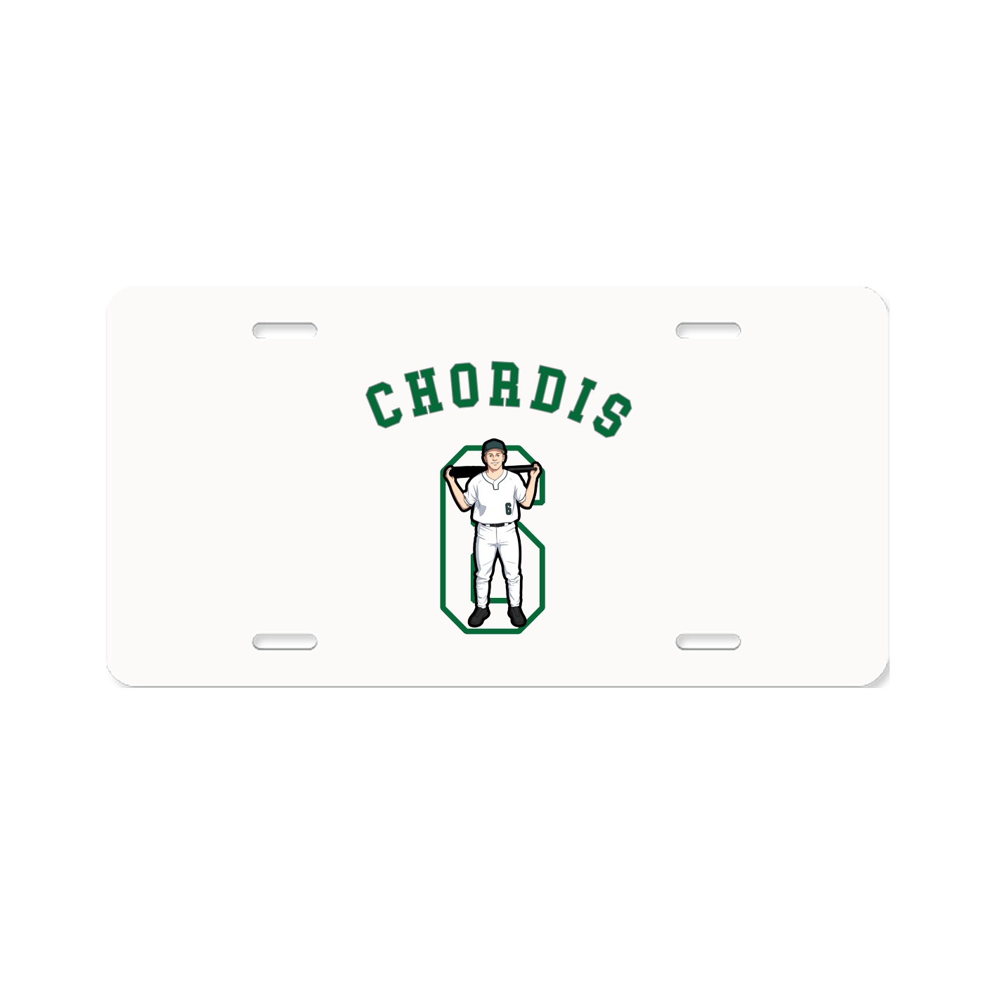License Plate — Shirsey Arch in Classic