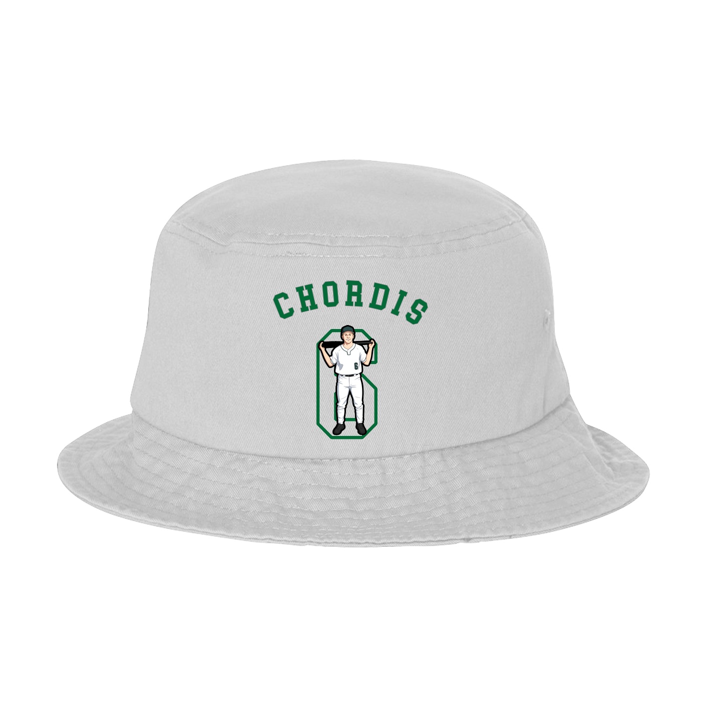 Bucket Cap — Shirsey Arch in White