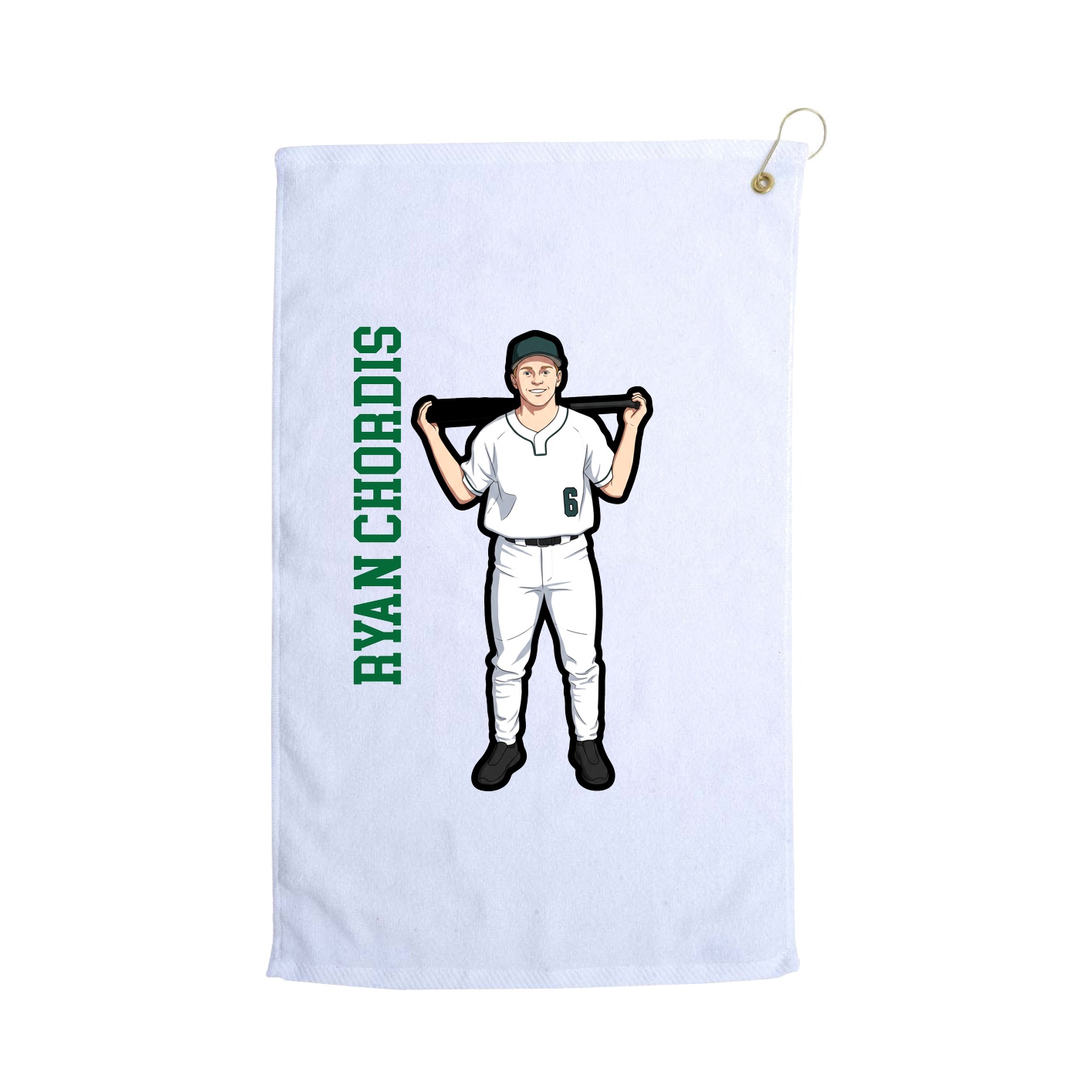 Terry Velour Golf Towel