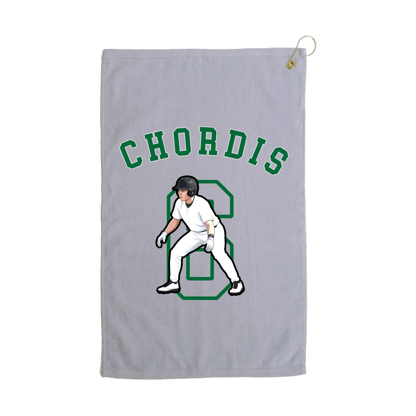 Golf Towel — Shirsey Arch in Grey