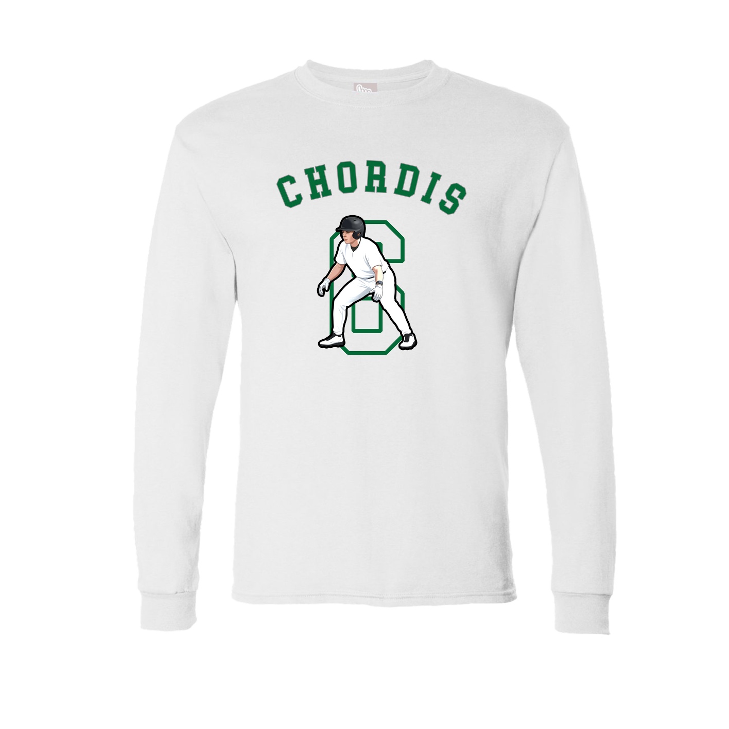 Long Sleeve Tee — Shirsey Arch in White