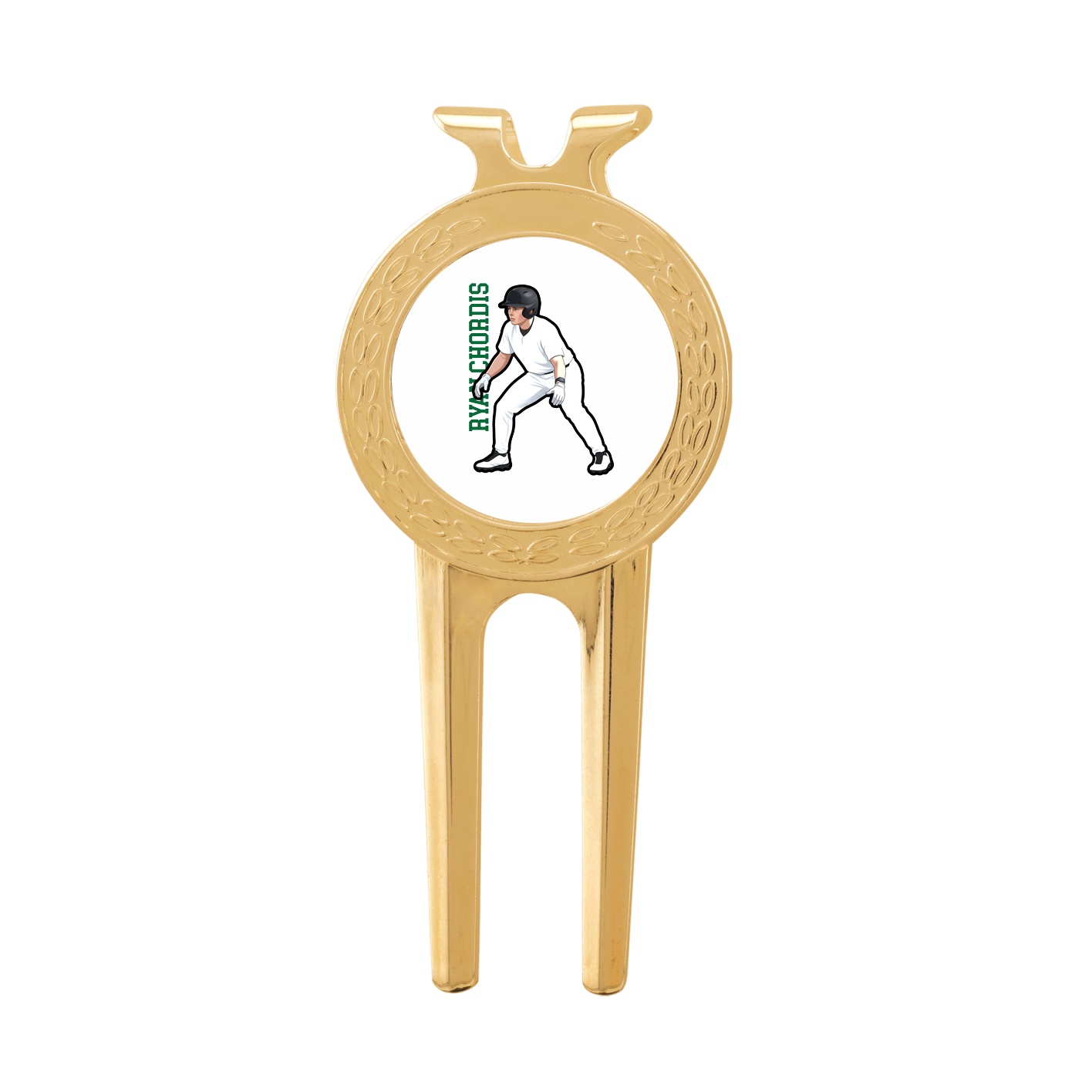 Divot Tool with Ball Marker — Name Vertical in Classic