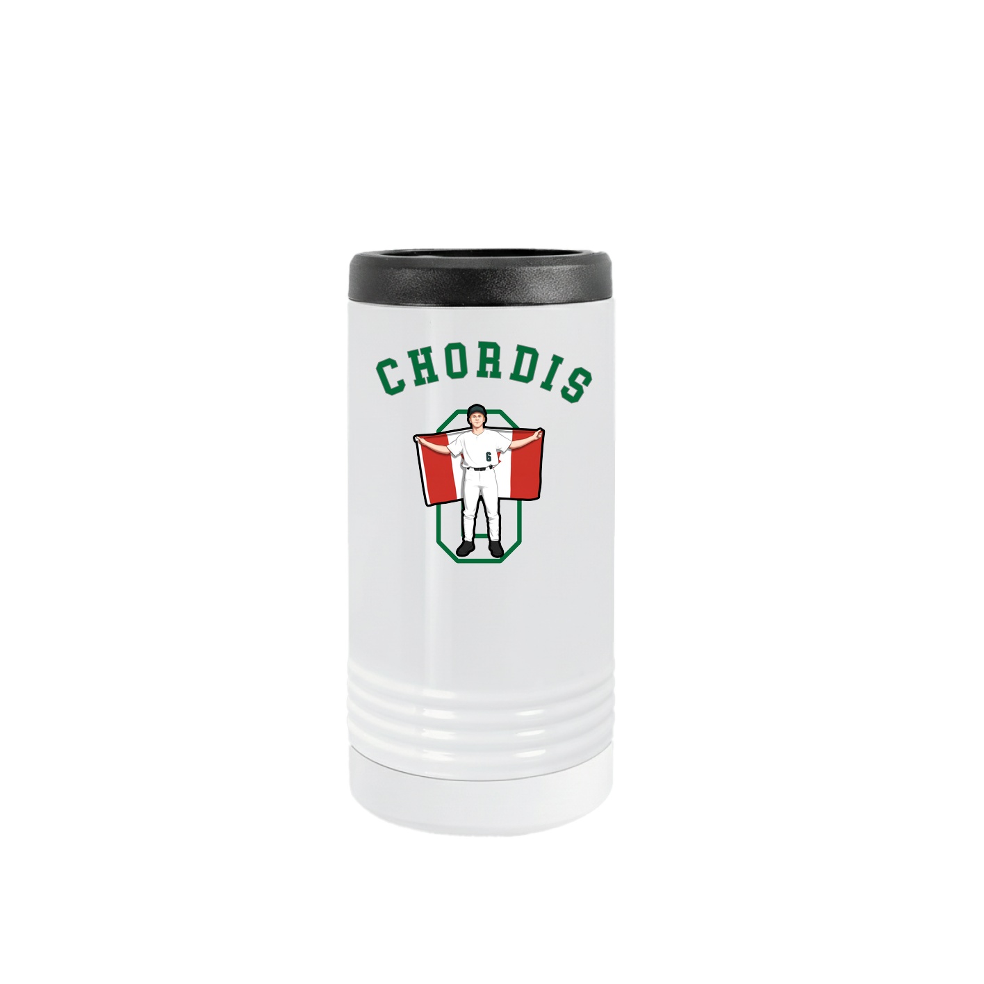 Slim Beverage Holder — Shirsey Arch in White