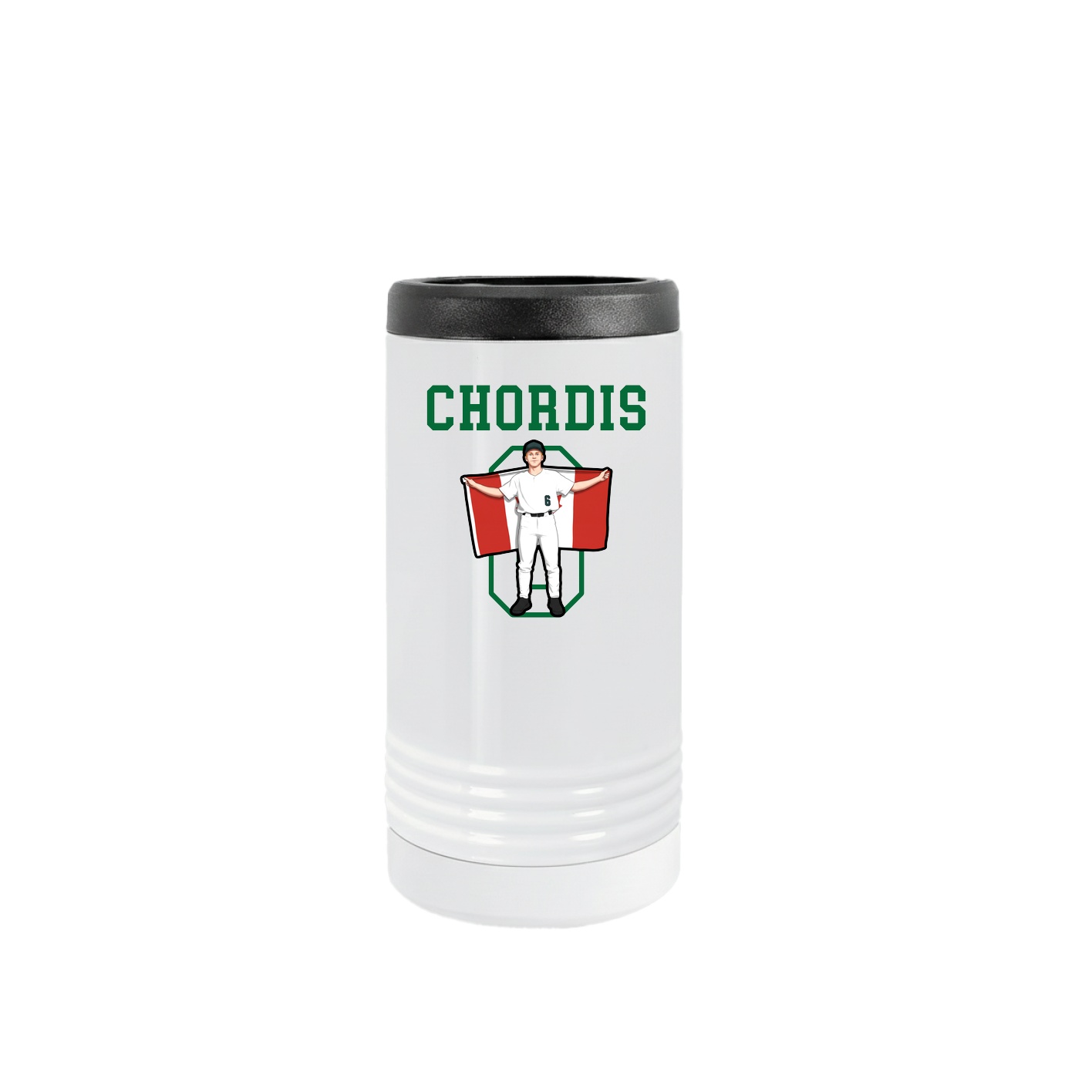 Slim Beverage Holder — Shirsey in White