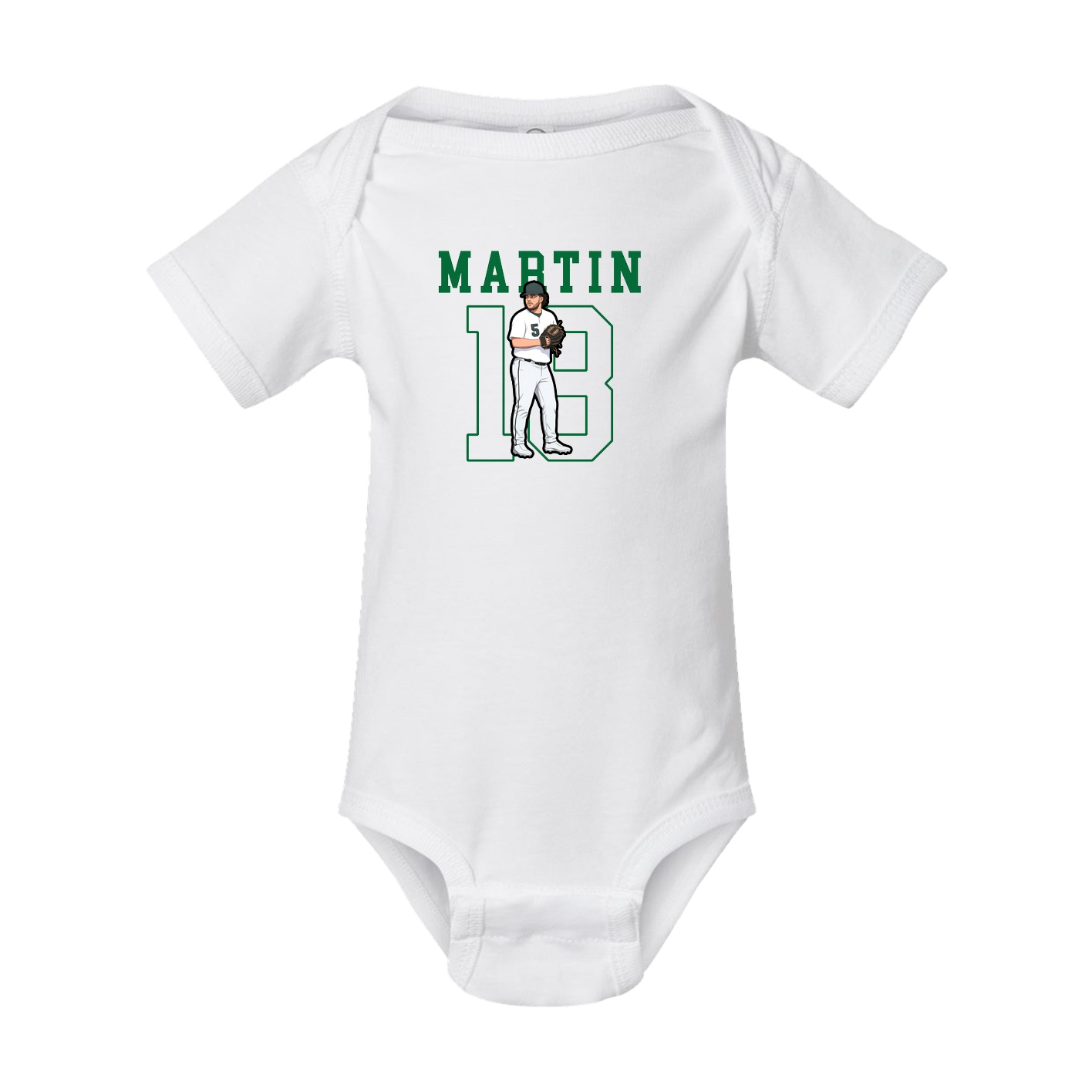 Baby Onesie — Shirsey in White