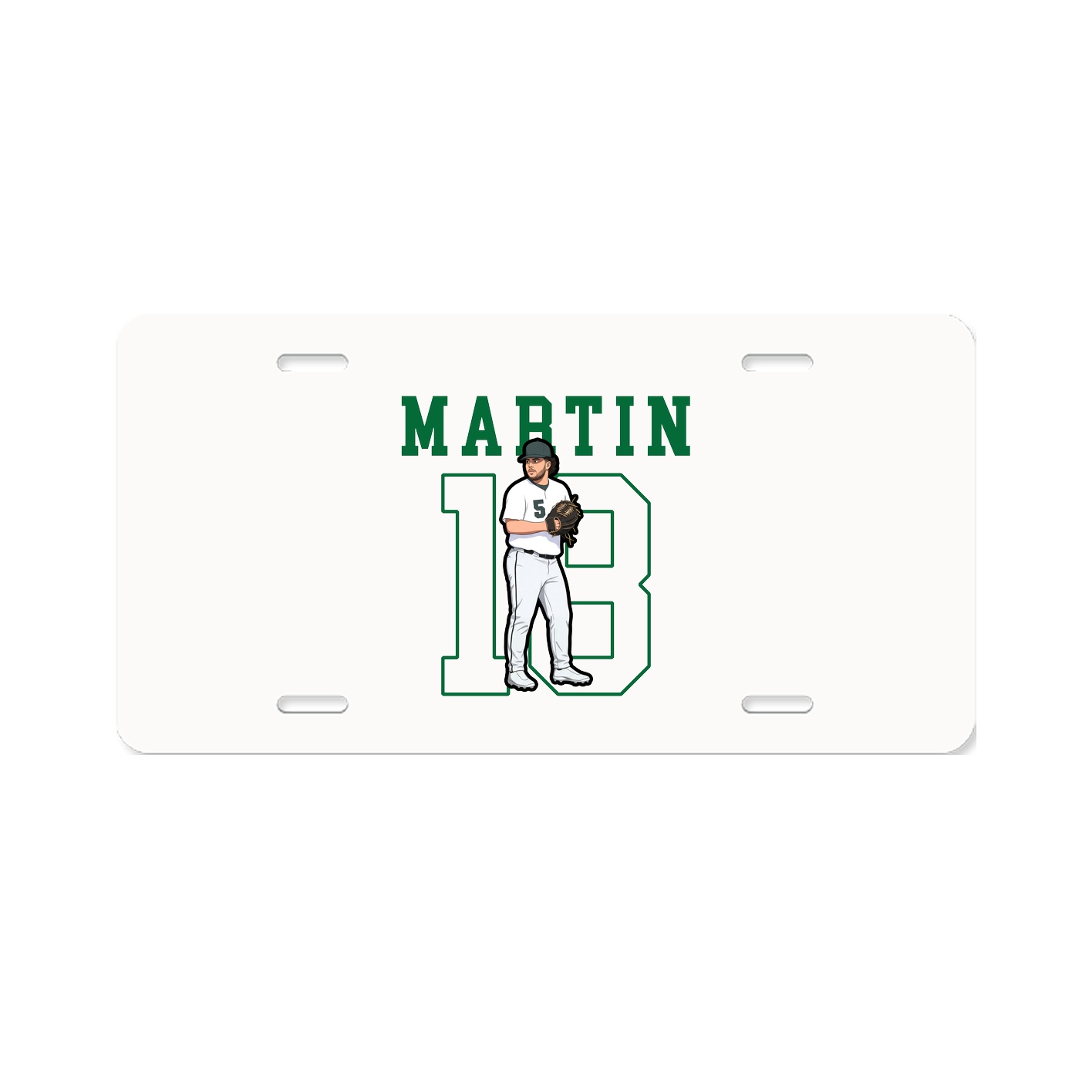 License Plate — Shirsey in Classic