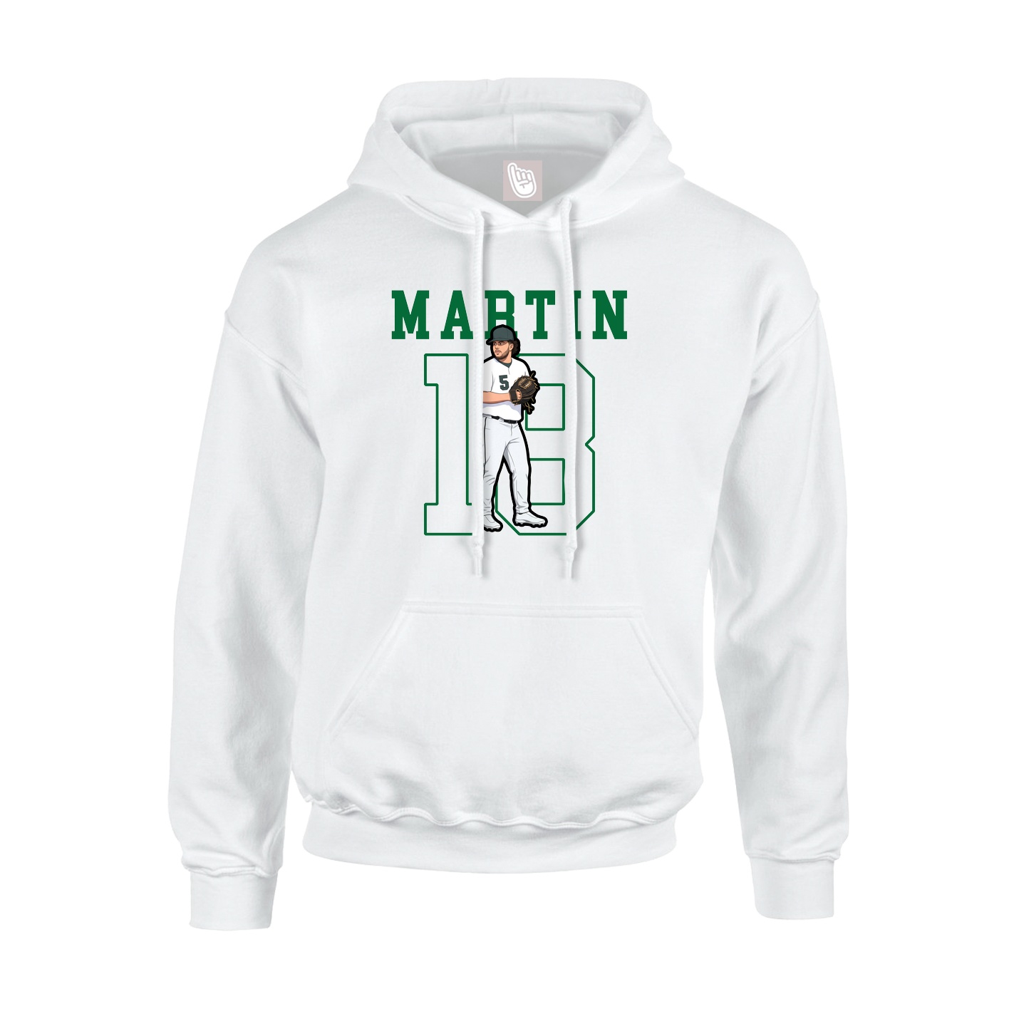 Youth Hoodie — Shirsey in White