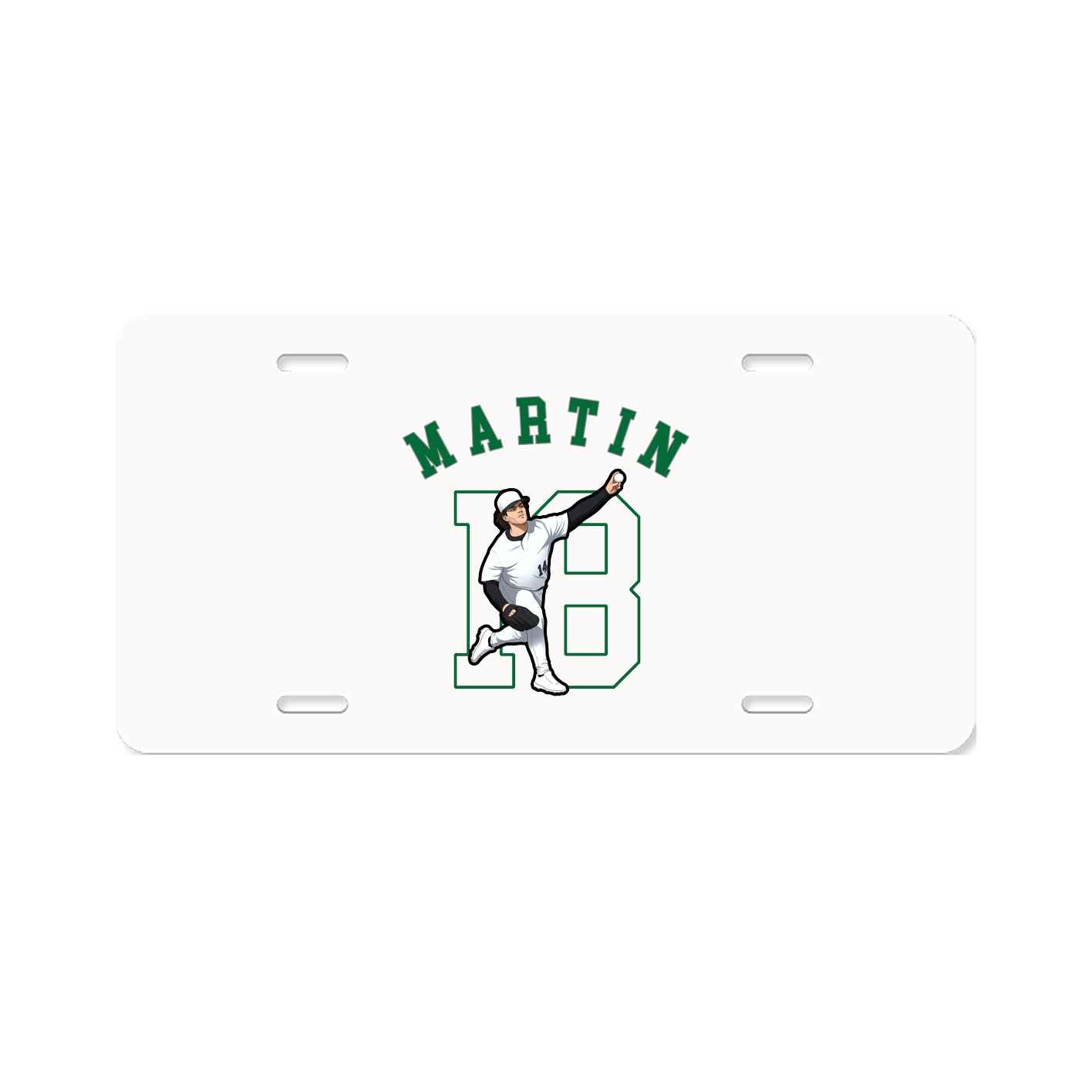 License Plate — Shirsey Arch in Classic