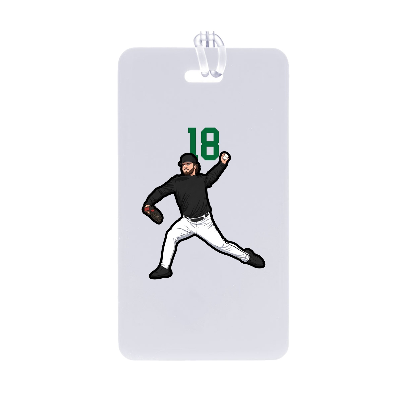 Bag Tag — Number Top in Classic