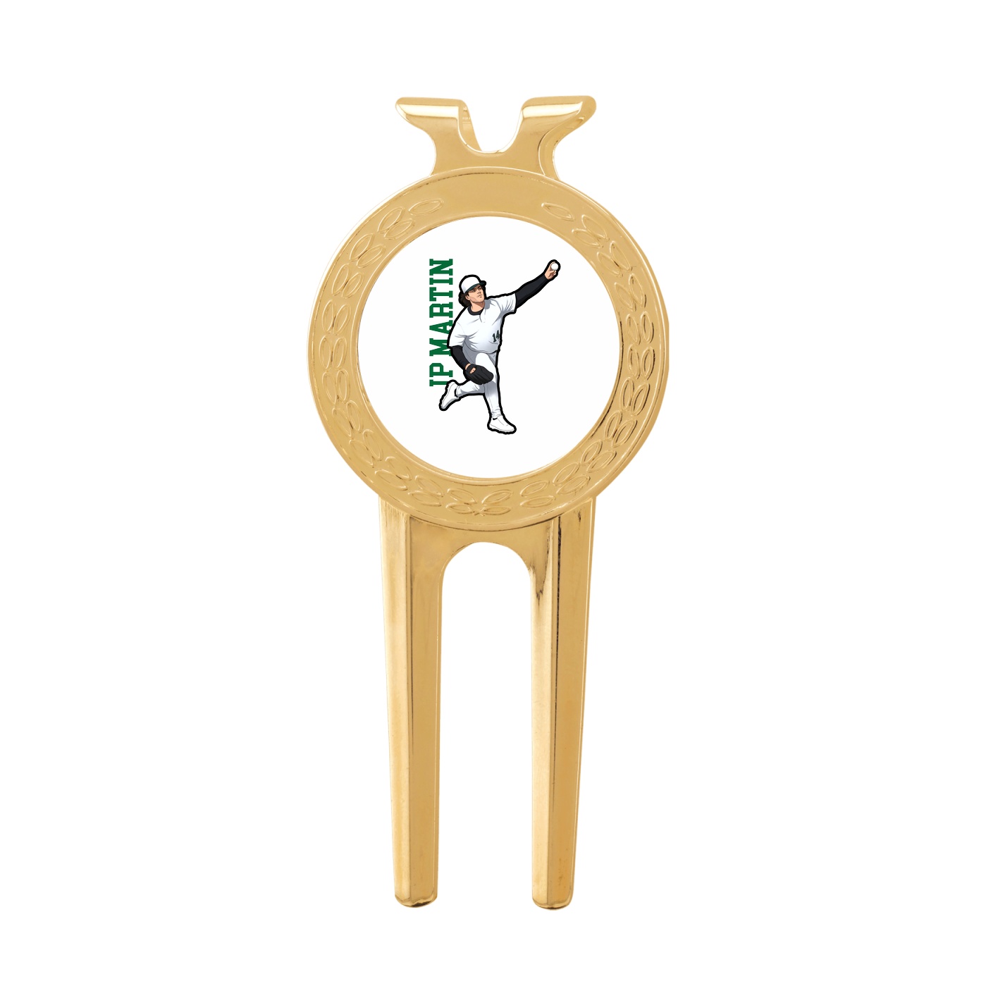 Divot Tool with Ball Marker — Name Vertical in Classic