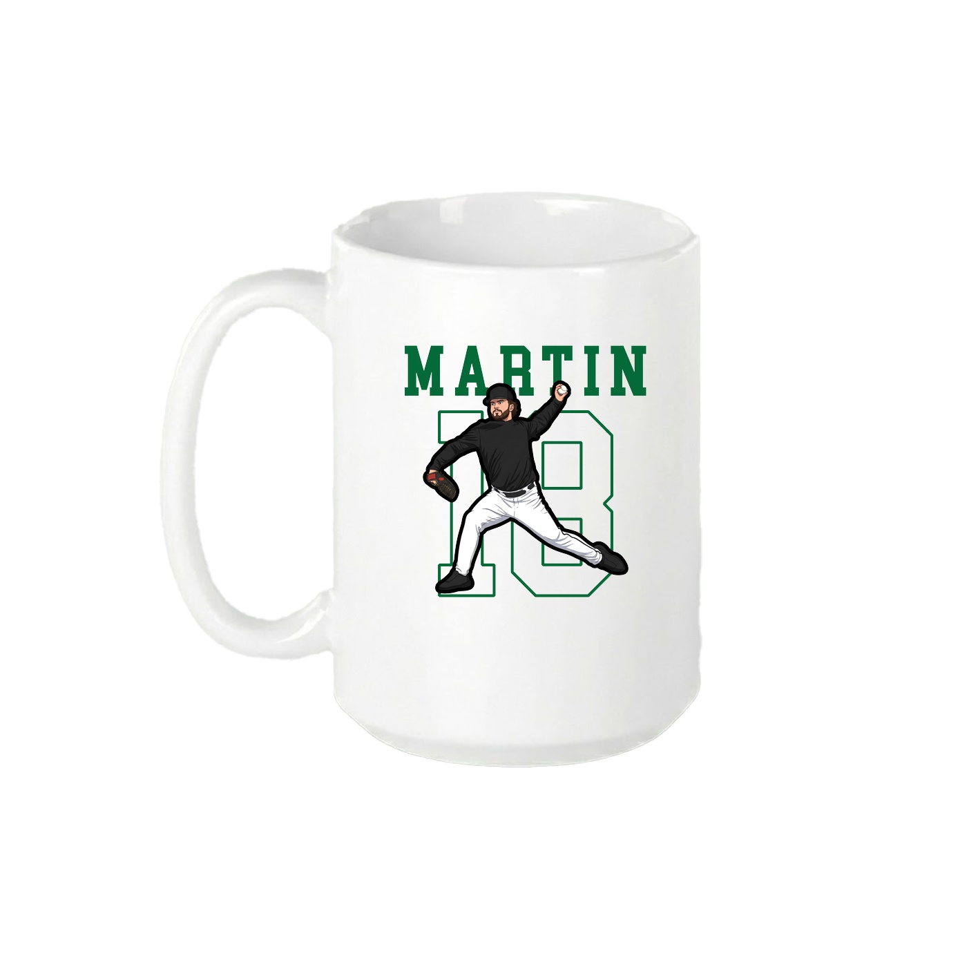 15oz Coffee Mug — Shirsey in White