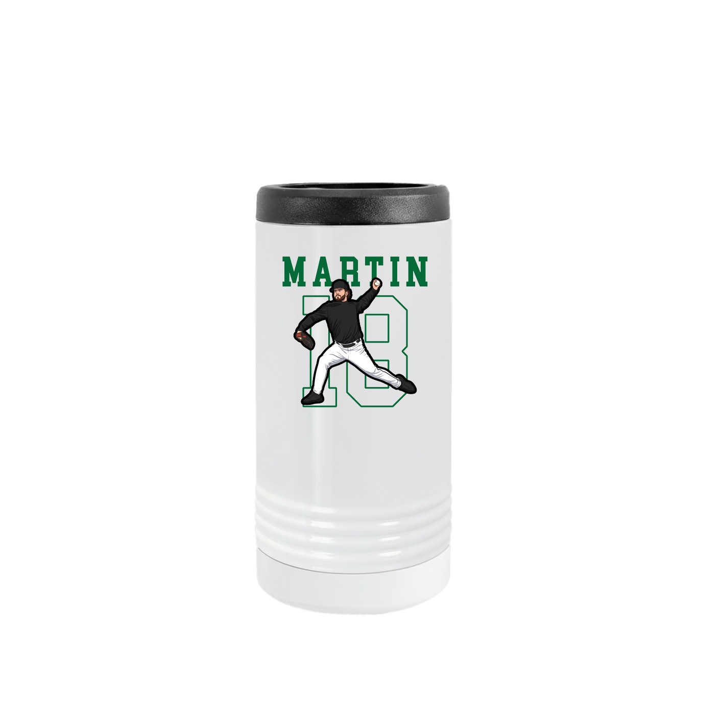 Slim Beverage Holder — Shirsey in White