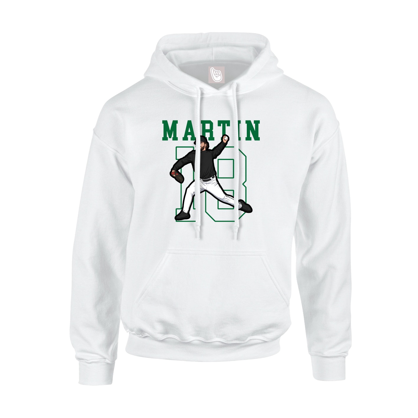 Youth Hoodie — Shirsey in White