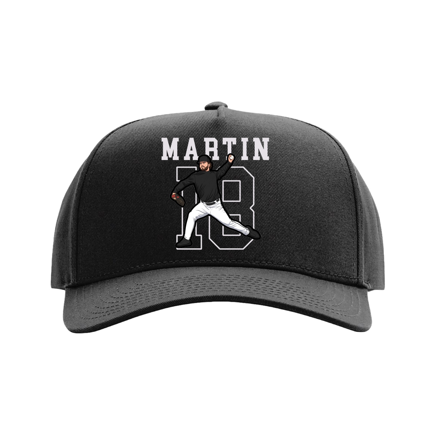 Full Fabric Five-Panel Champ Cap