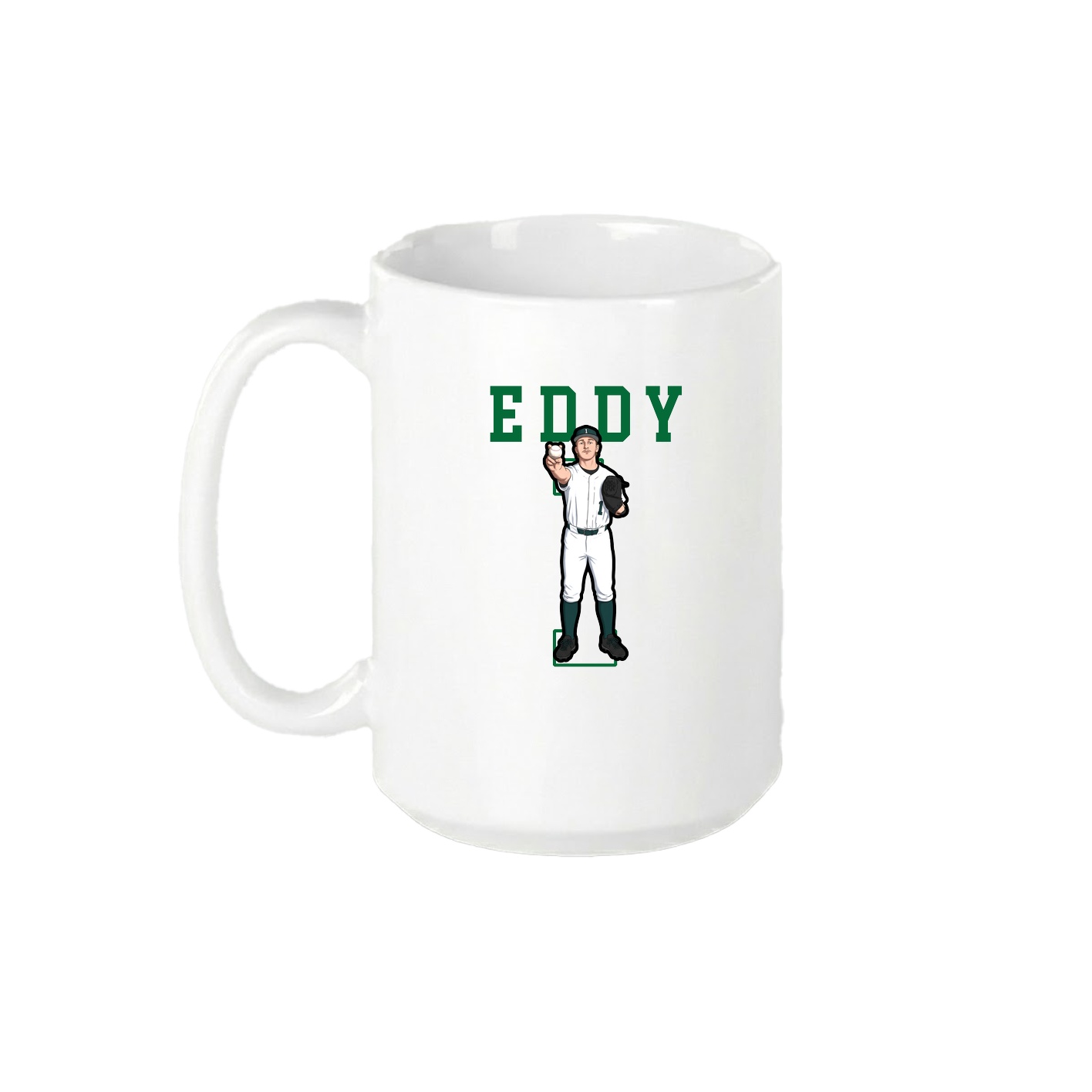 15oz Coffee Mug — Shirsey in White