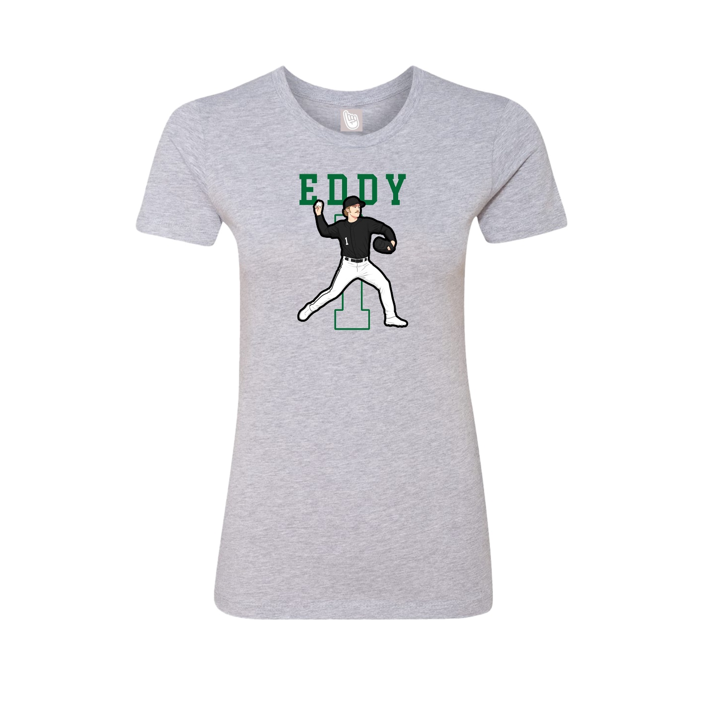Fitted Women's Tee — Shirsey in Grey