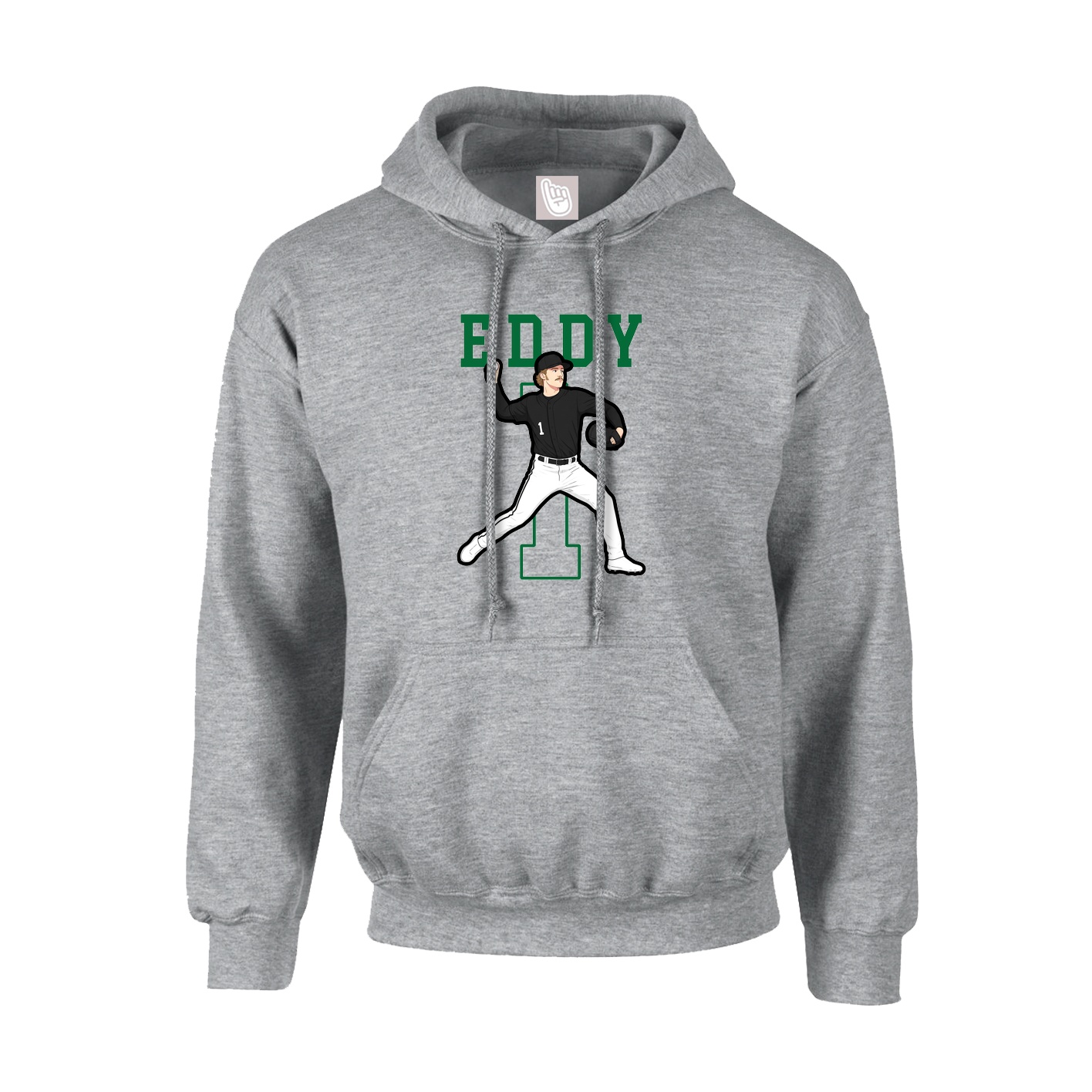 Hoodie — Shirsey in Grey