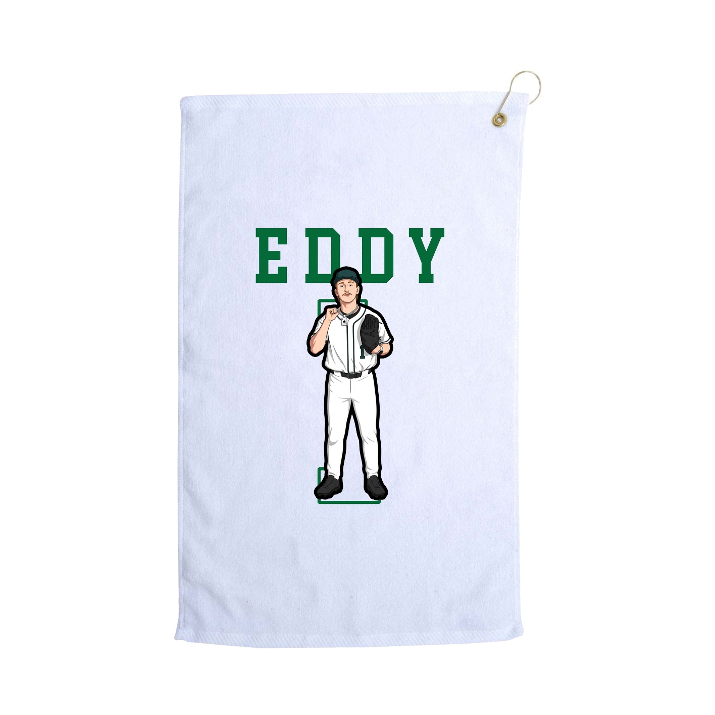 Golf Towel — Shirsey in White