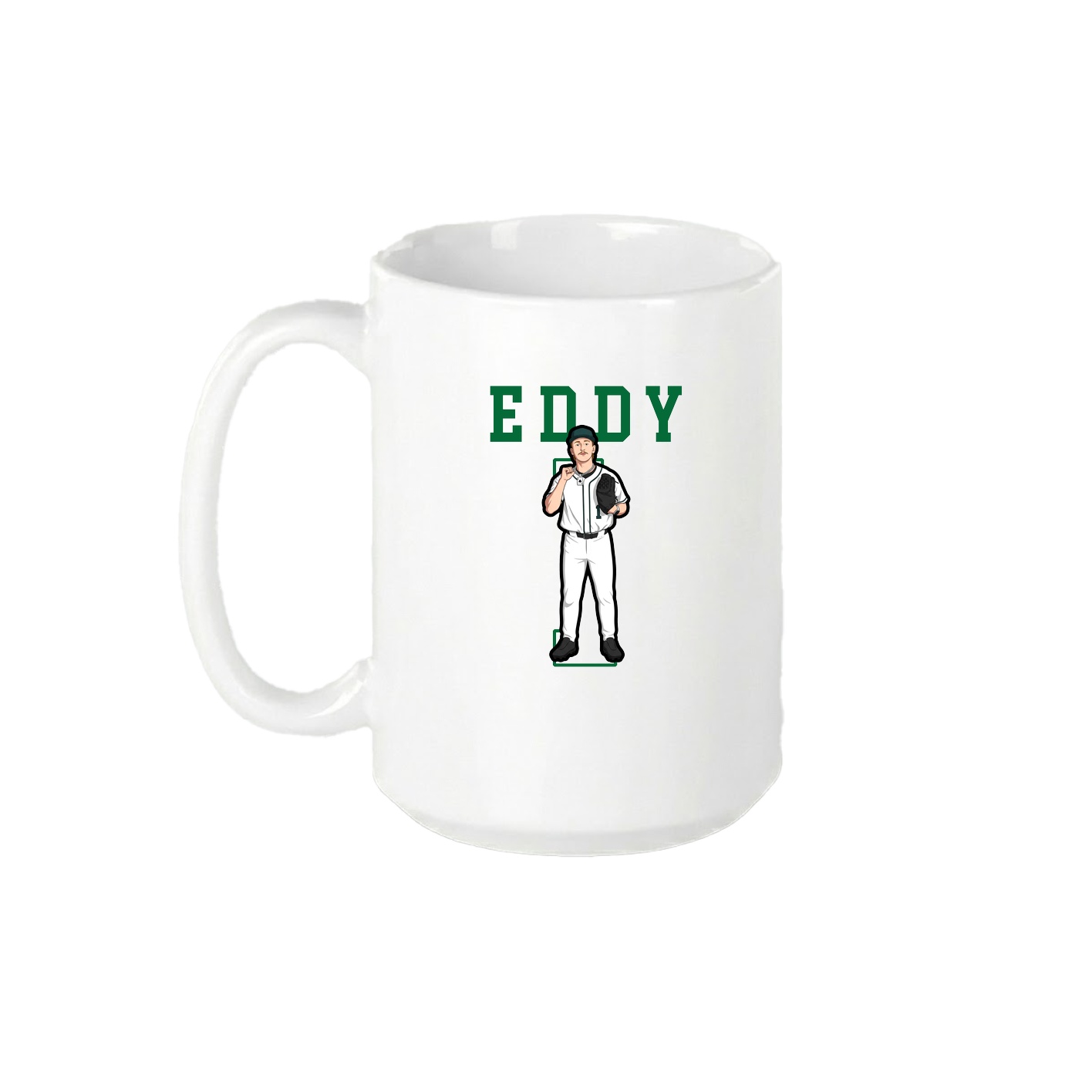 15oz Coffee Mug — Shirsey in White