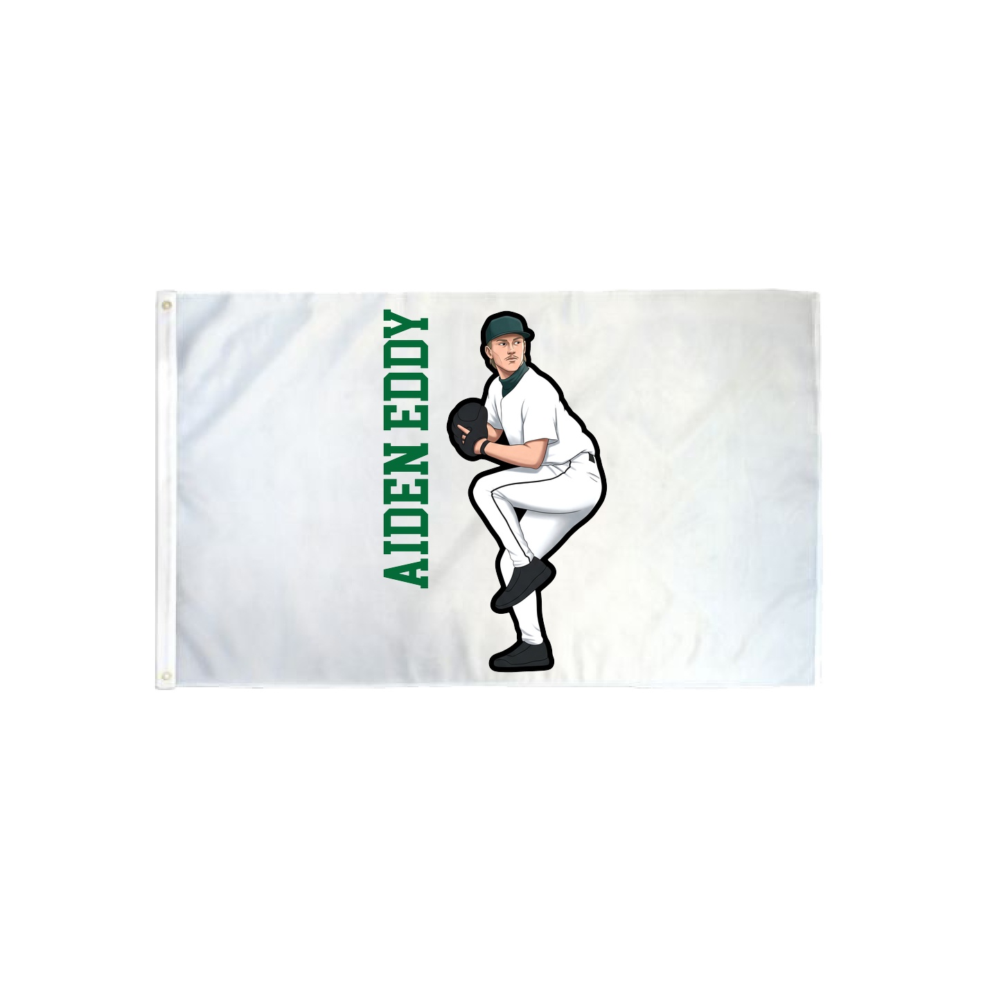 3x5 Flag — Name Vertical in Classic