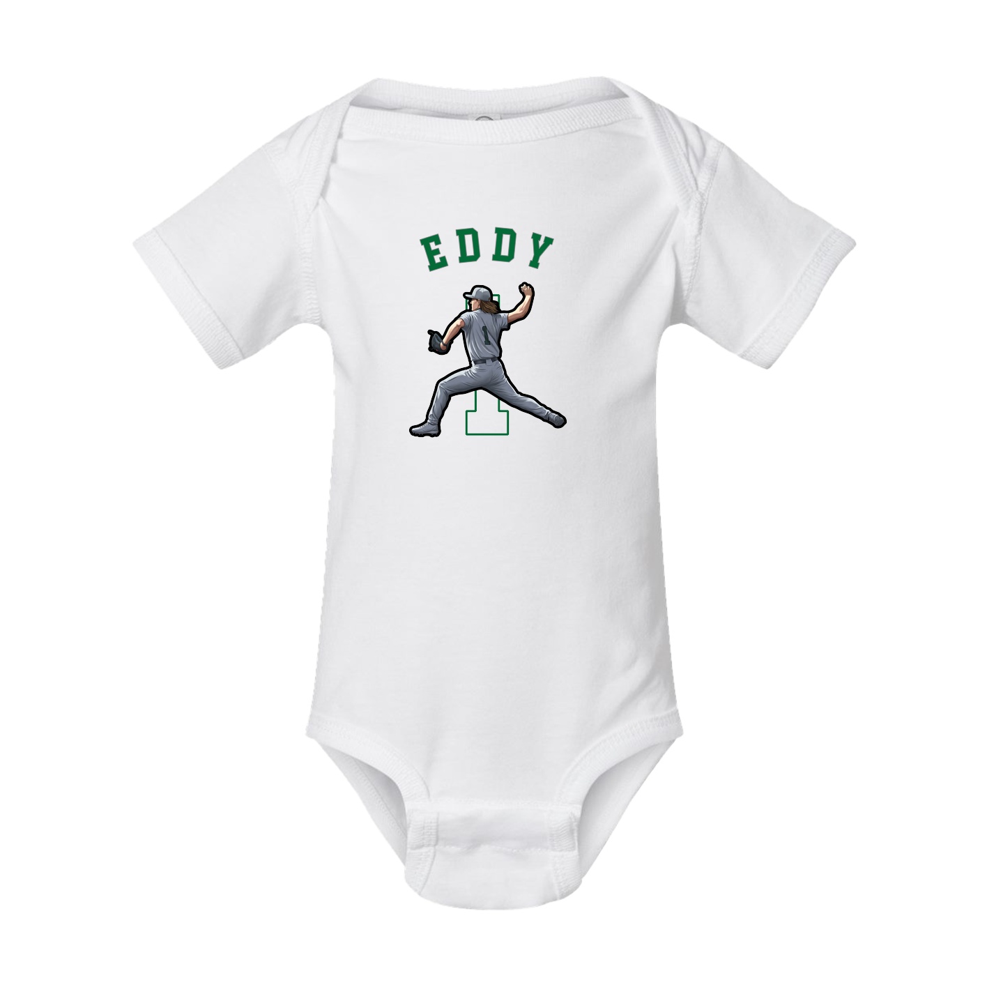 Baby Onesie — Shirsey Arch in White