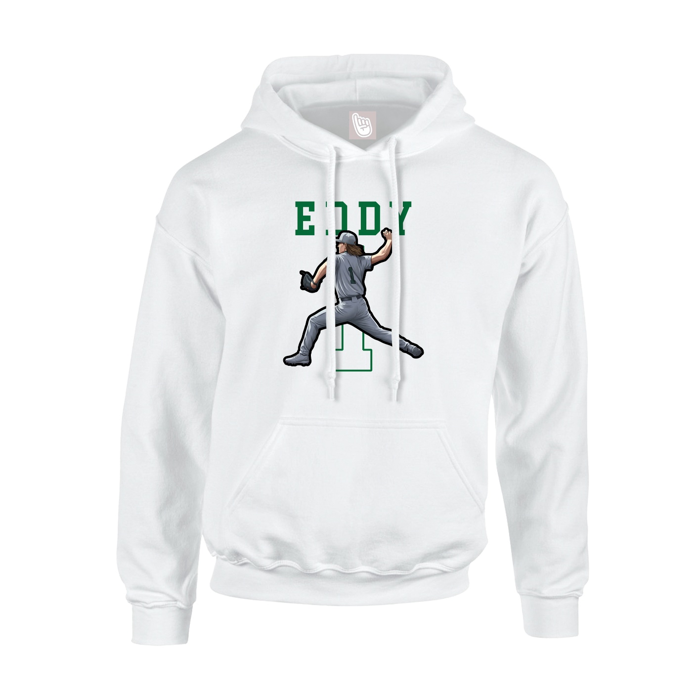 Hoodie — Shirsey in White
